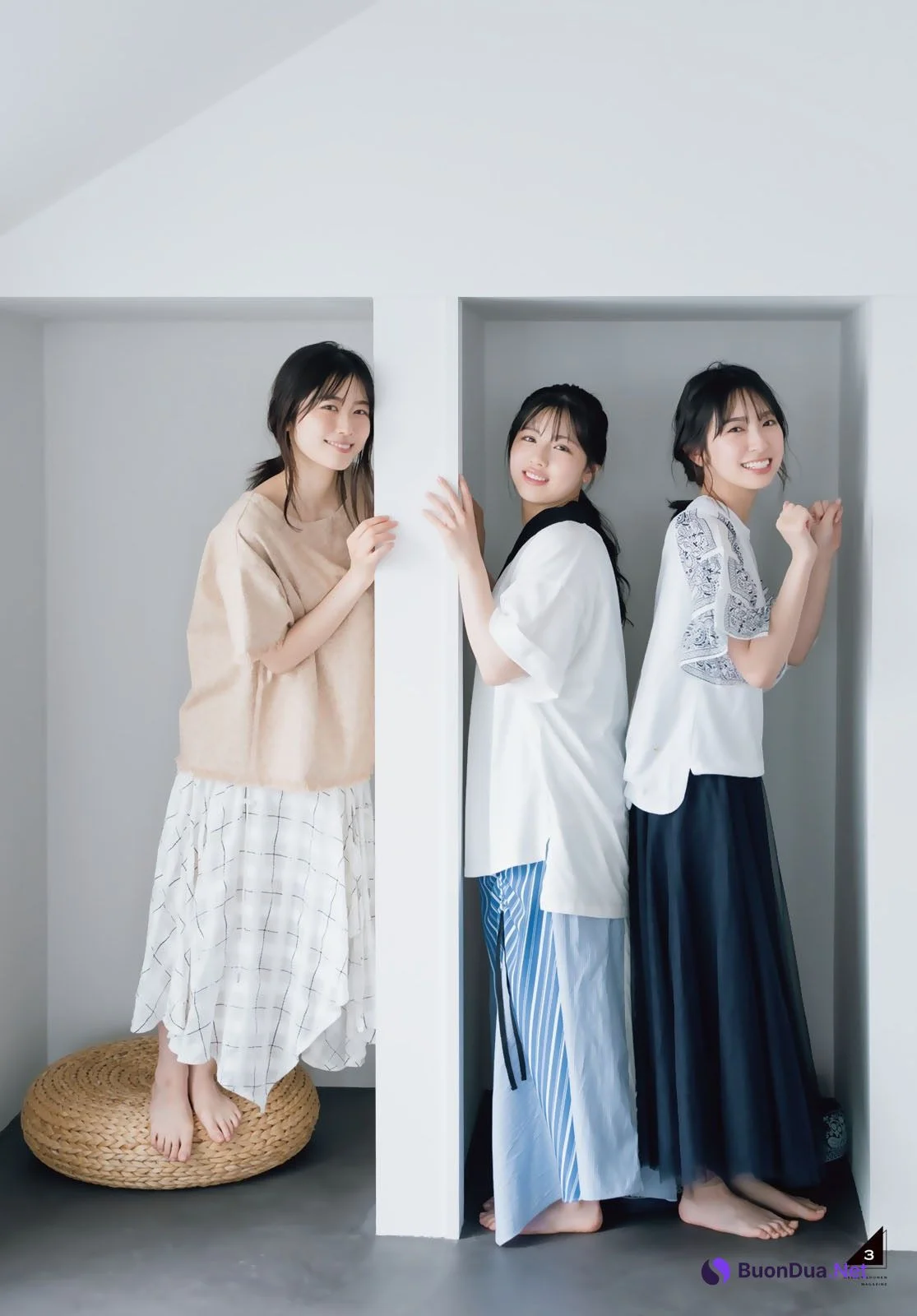 渡邉美穂 丹生明里 金村美玖, Shonen Magazine 2022 No.26 (週刊少年マガジン 2022年26号) - Photo 5