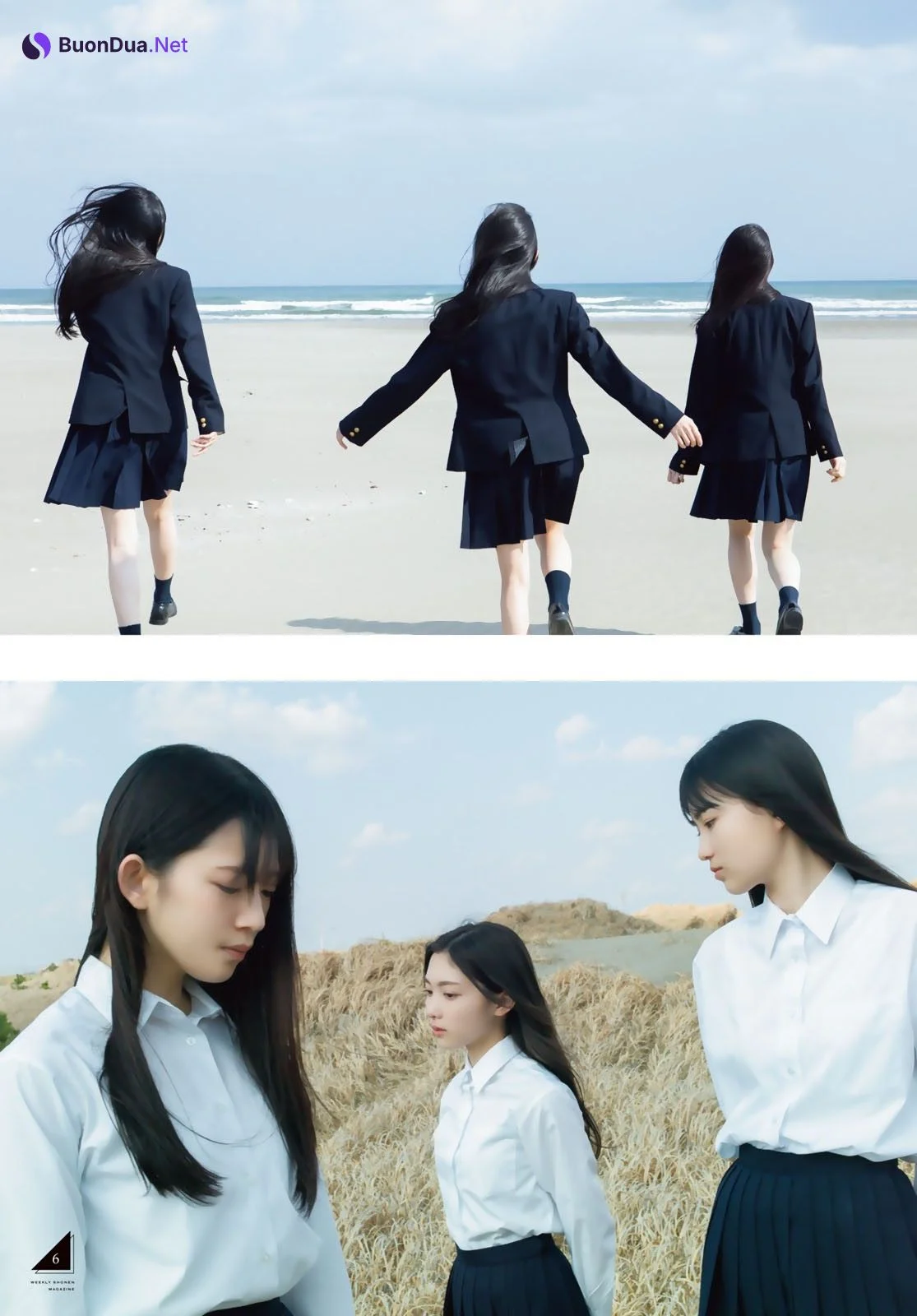 谷口愛季 的野美青 村山美羽, Shonen Magazine 2023 No.17 (週刊少年マガジン 2023年17号) - Photo 8