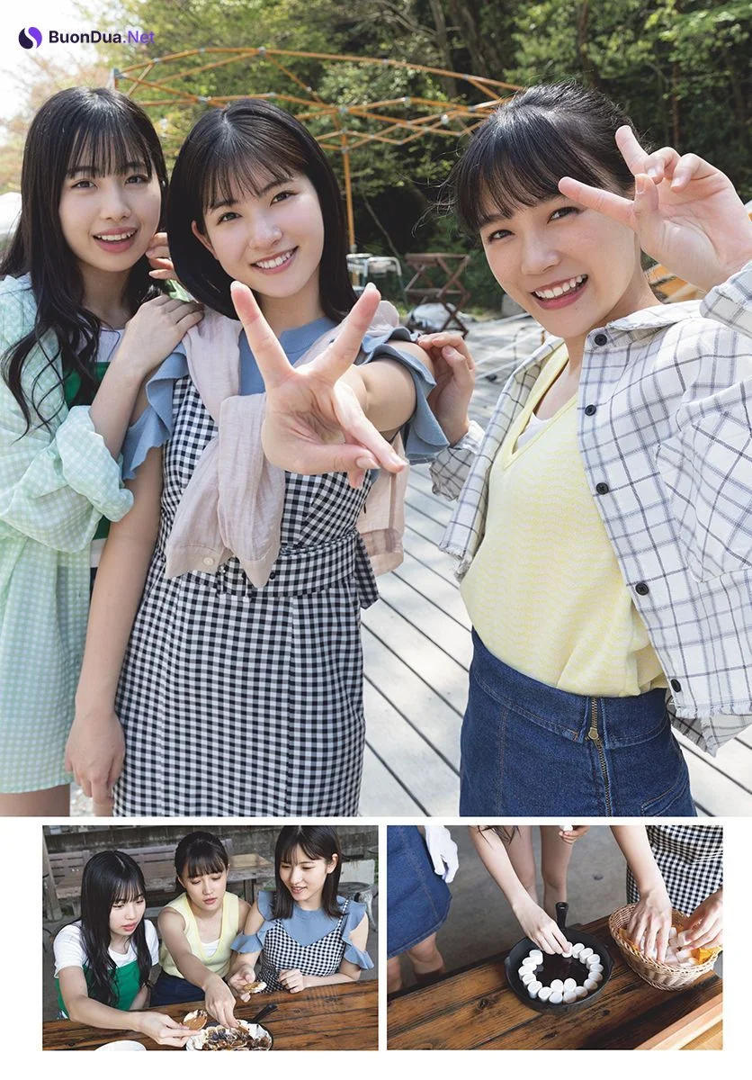 北川莉央 伊勢鈴蘭 河西結心, Shonen Sunday 2022 No.27 (週刊少年サンデー 2022年27号) - Photo 5