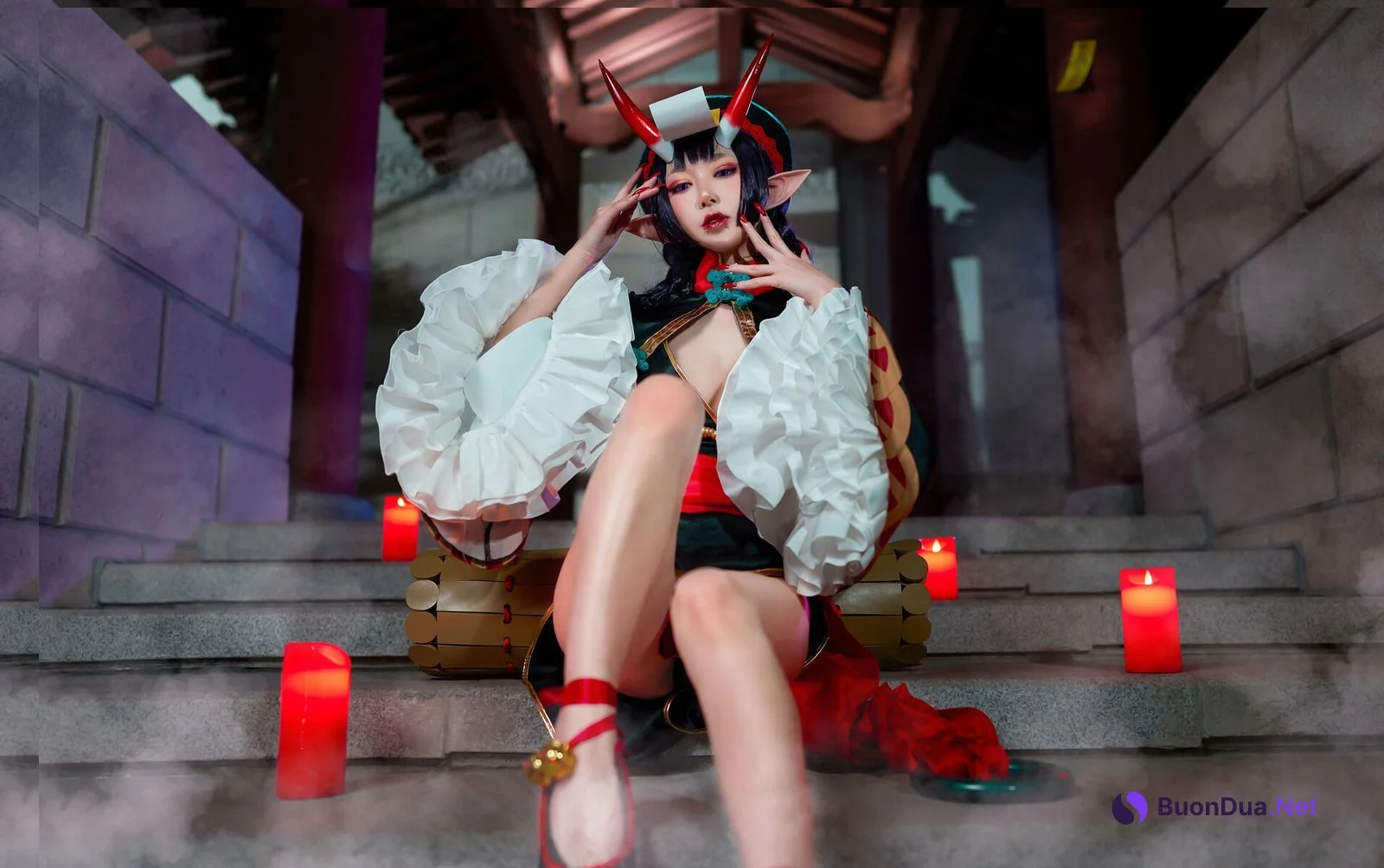 [阿包也是兔娘] 酒吞童子女仆 Shuten Douji - Photo 2