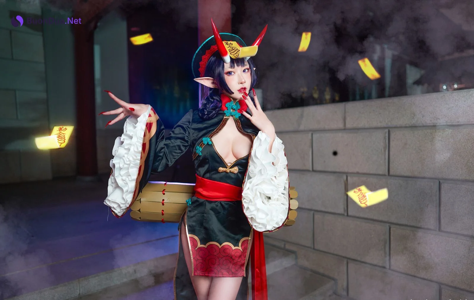 [阿包也是兔娘] 酒吞童子女仆 Shuten Douji - Photo 4