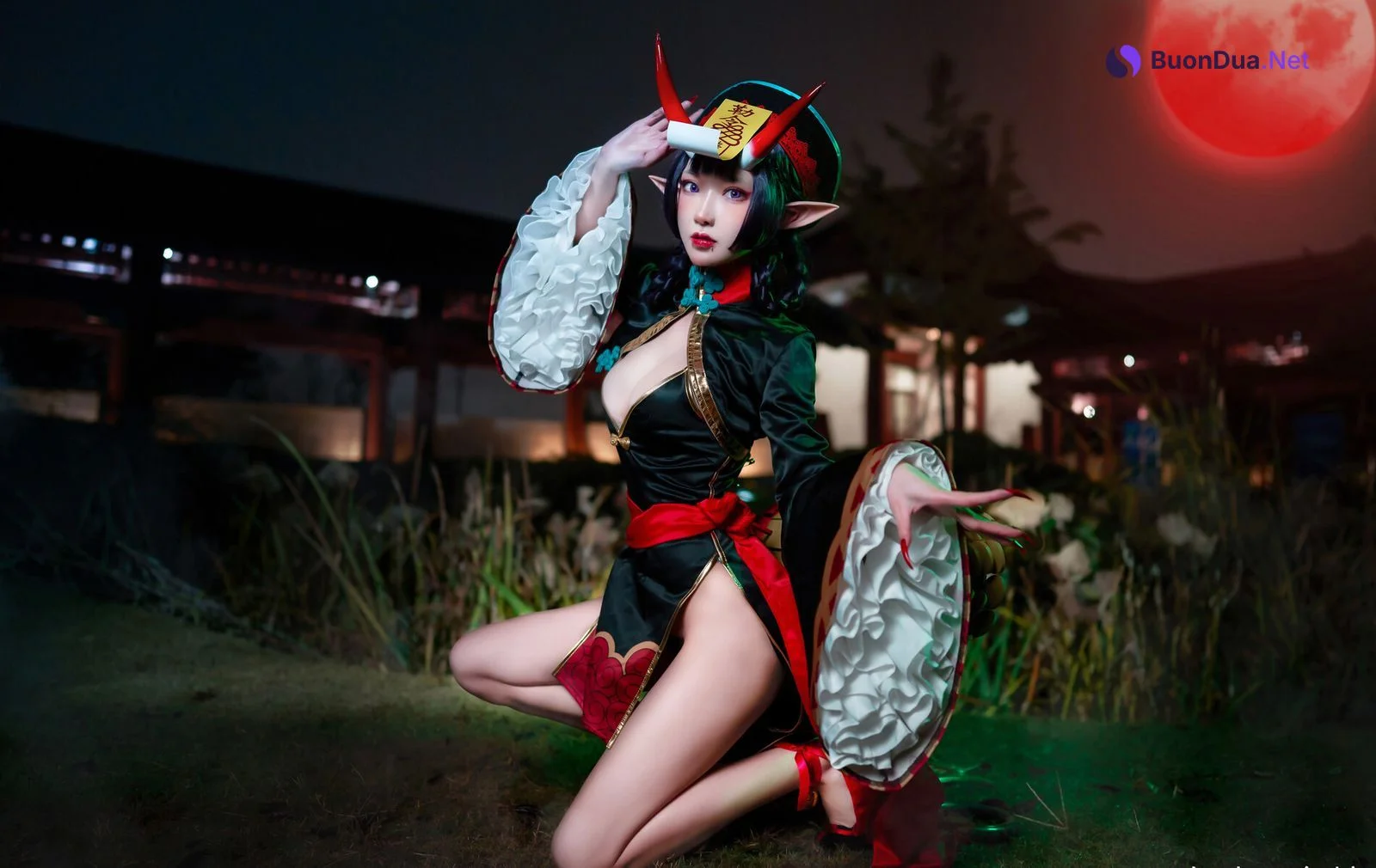 [阿包也是兔娘] 酒吞童子女仆 Shuten Douji - Photo 5