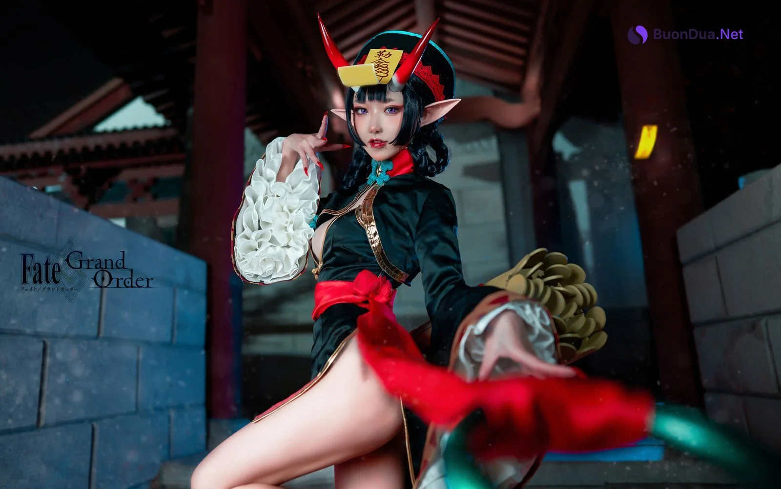 [阿包也是兔娘] 酒吞童子女仆 Shuten Douji - Photo 6