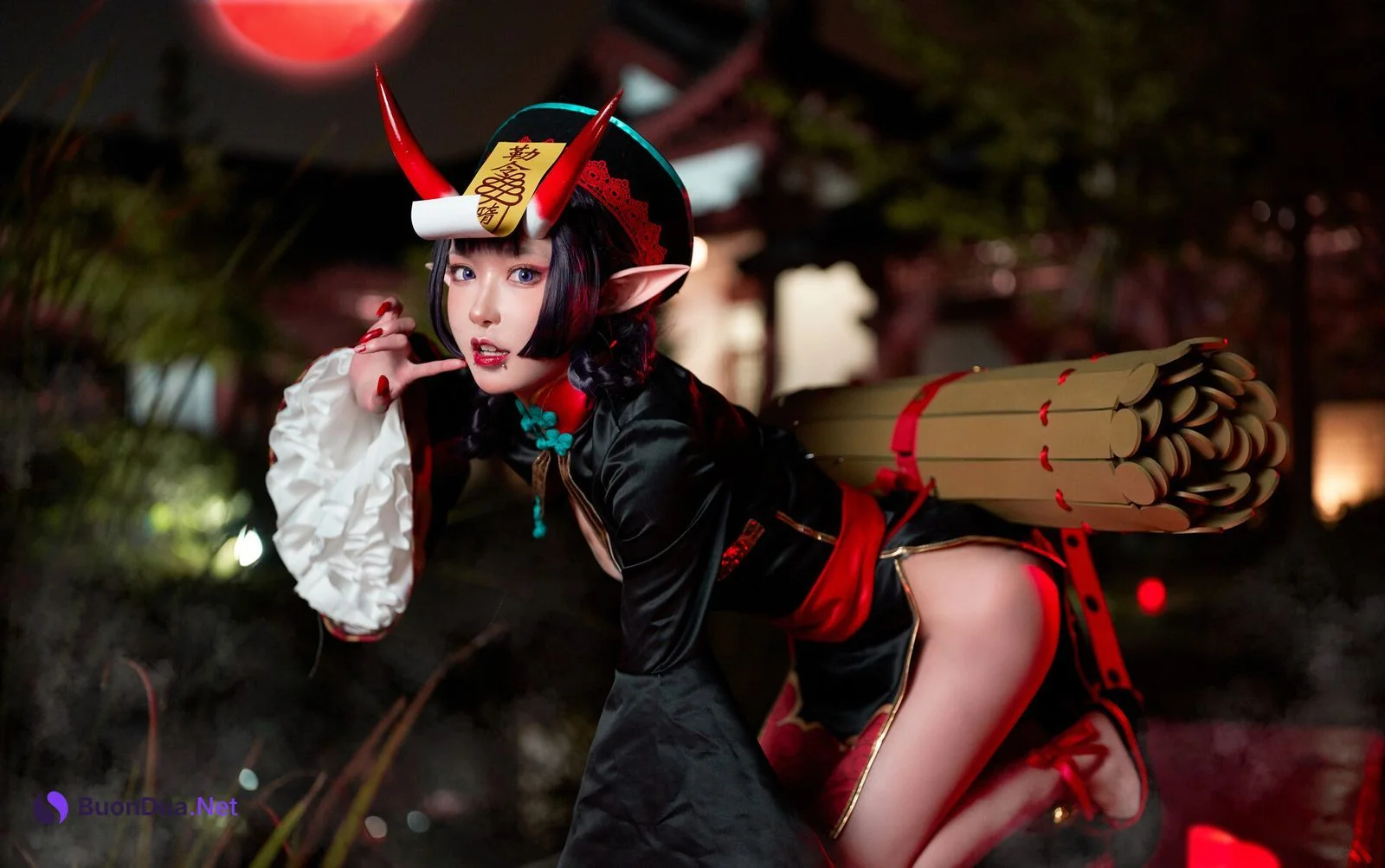 [阿包也是兔娘] 酒吞童子女仆 Shuten Douji - Photo 7
