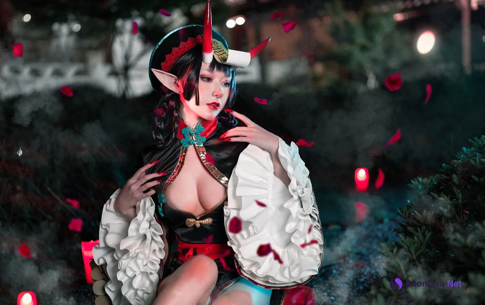 [阿包也是兔娘] 酒吞童子女仆 Shuten Douji - Photo 8