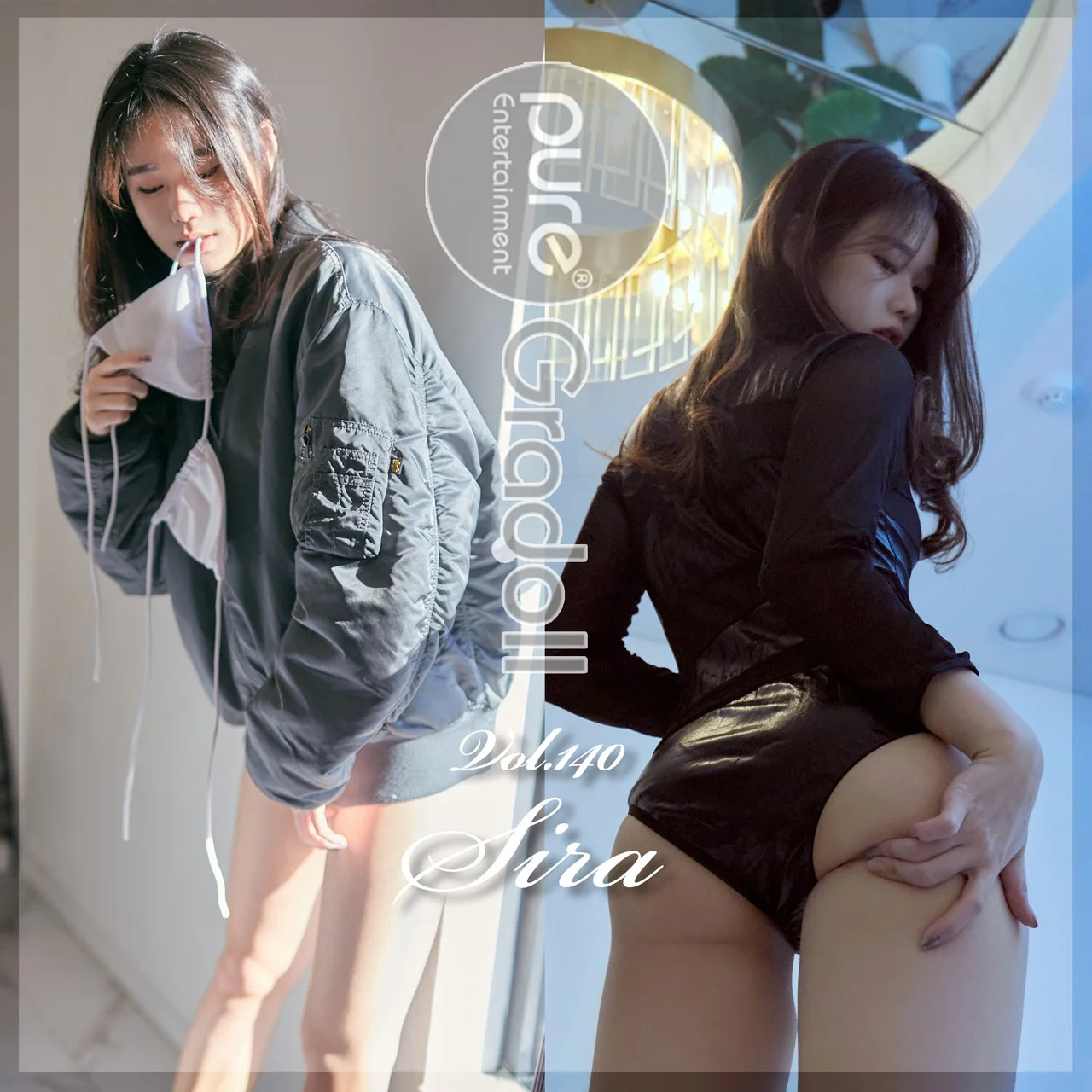 Sira 시라, [PURE MEDIA] Vol.140 누드 디지털화보 Set.01