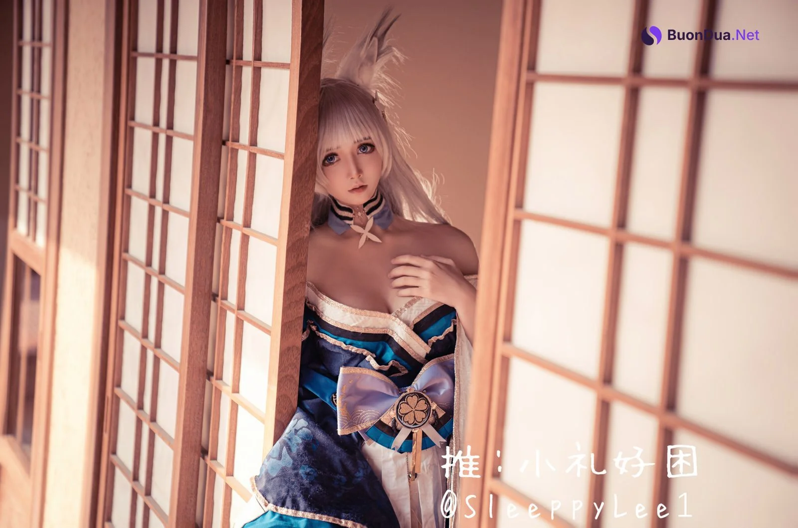 小礼好困 @SleeppyLee1 Cosplay 信浓 - Photo 12