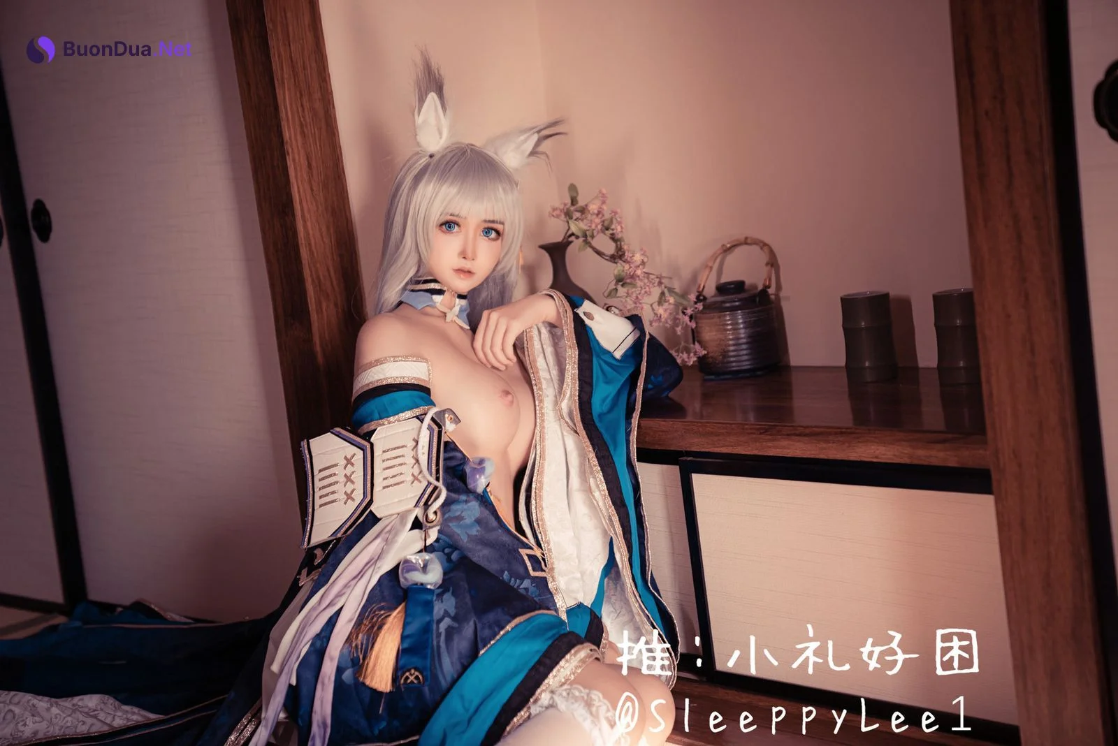 小礼好困 @SleeppyLee1 Cosplay 信浓 - Photo 13