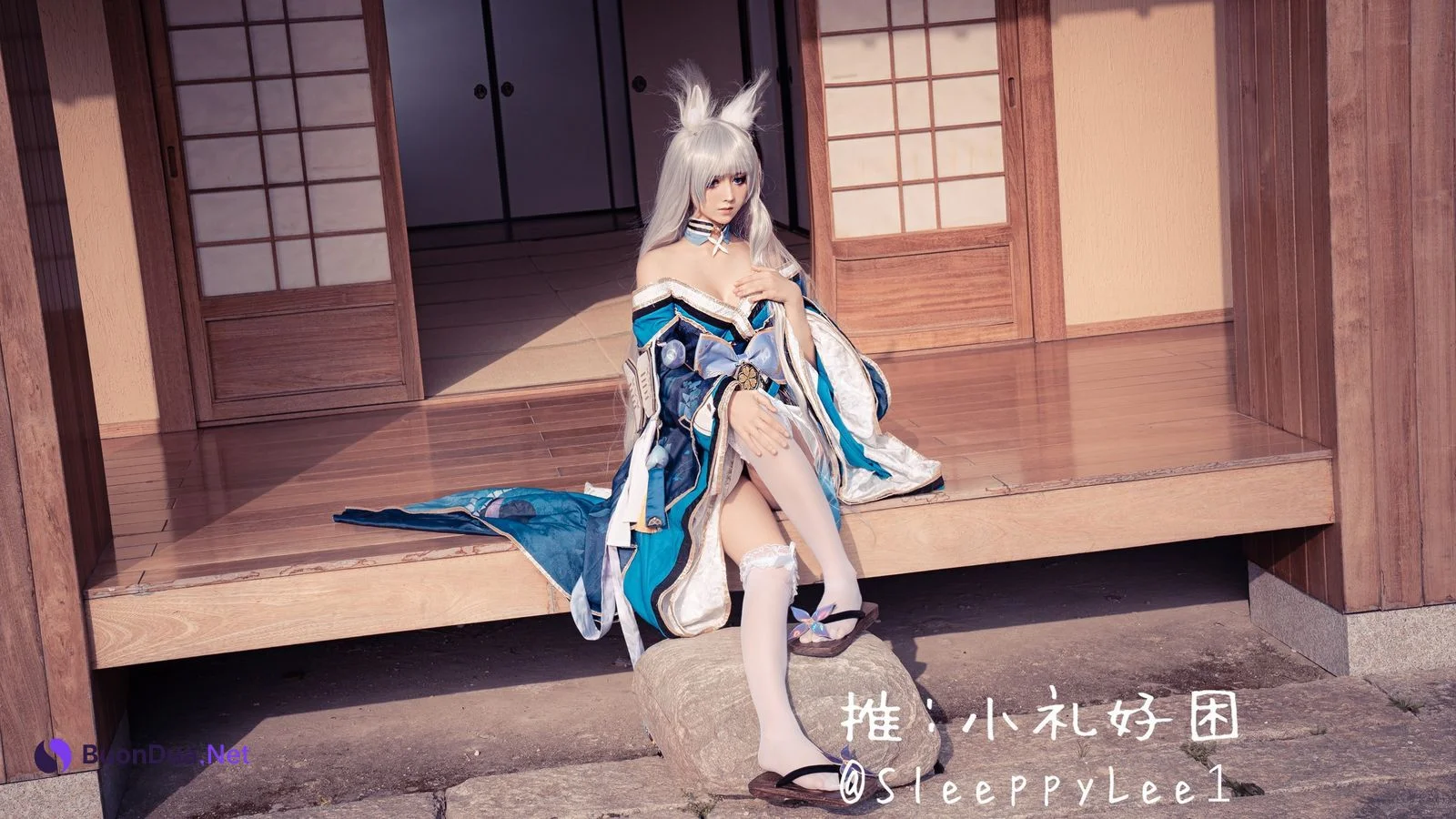 小礼好困 @SleeppyLee1 Cosplay 信浓 - Photo 2