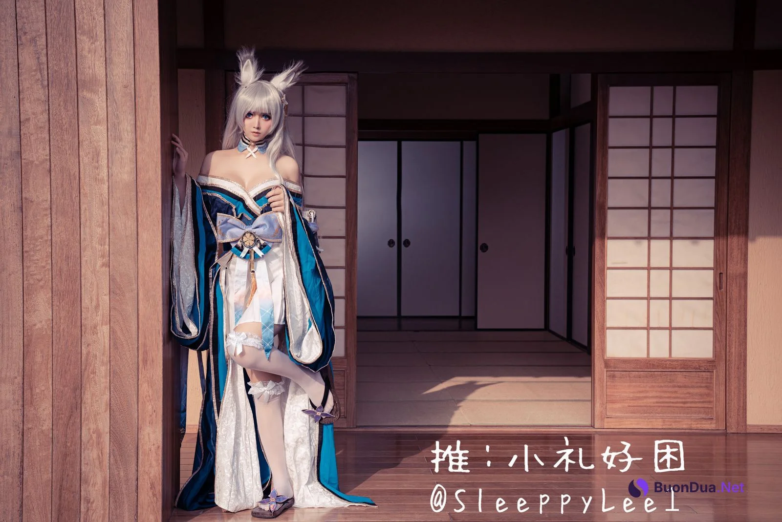 小礼好困 @SleeppyLee1 Cosplay 信浓 - Photo 5