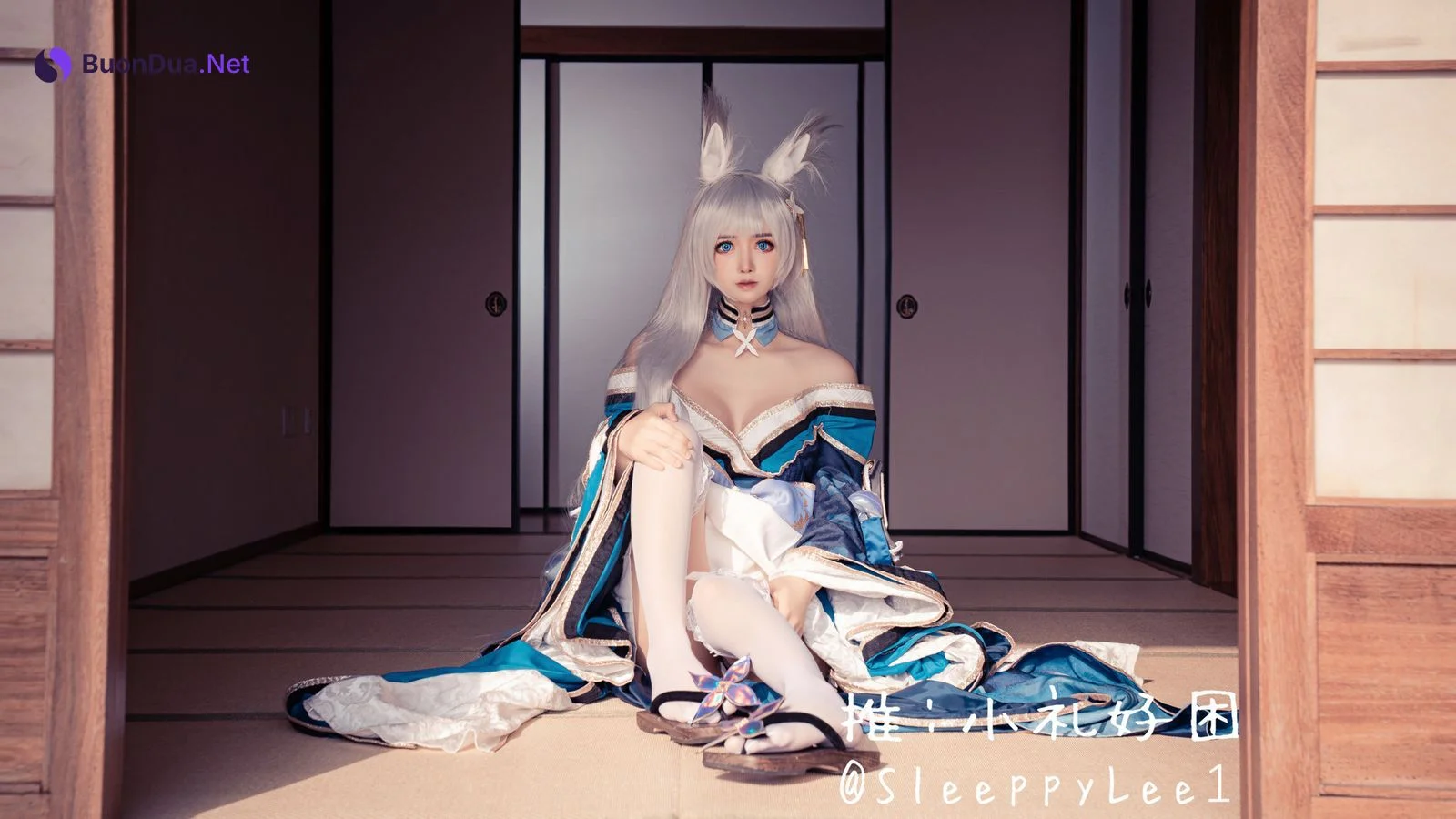 小礼好困 @SleeppyLee1 Cosplay 信浓 - Photo 8