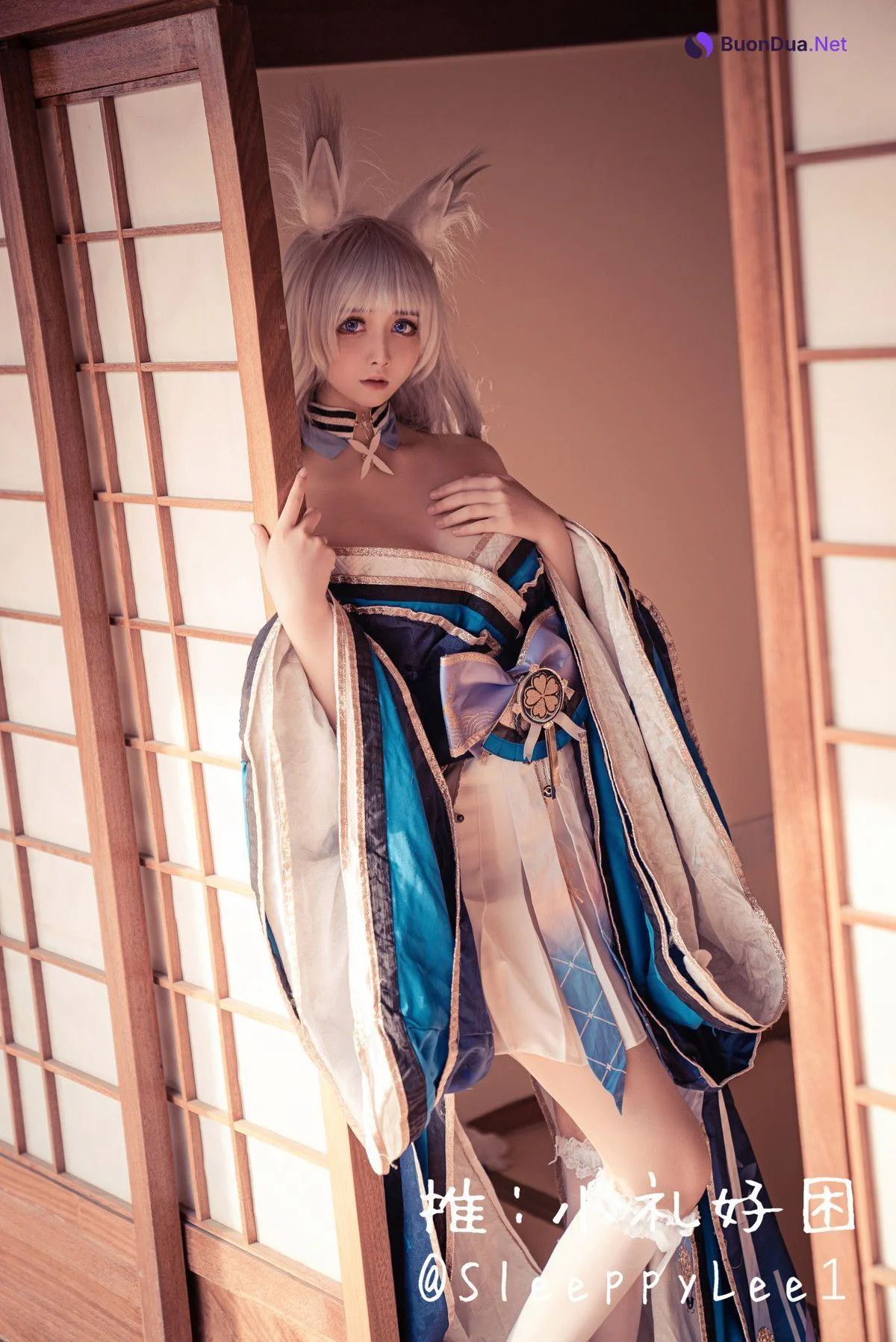 小礼好困 @SleeppyLee1 Cosplay 信浓 - Photo 9