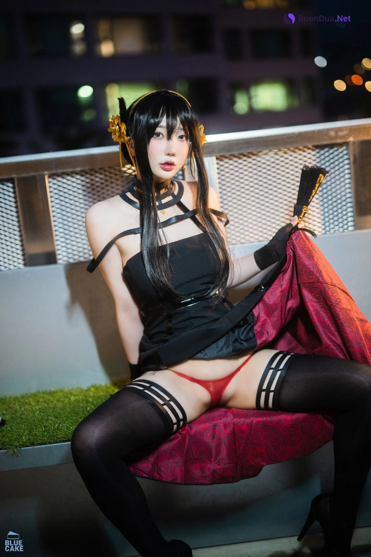 Son Yeeun 손예은, [BLUECAKE] Black Rose RED+ Set.01 - 写真 10