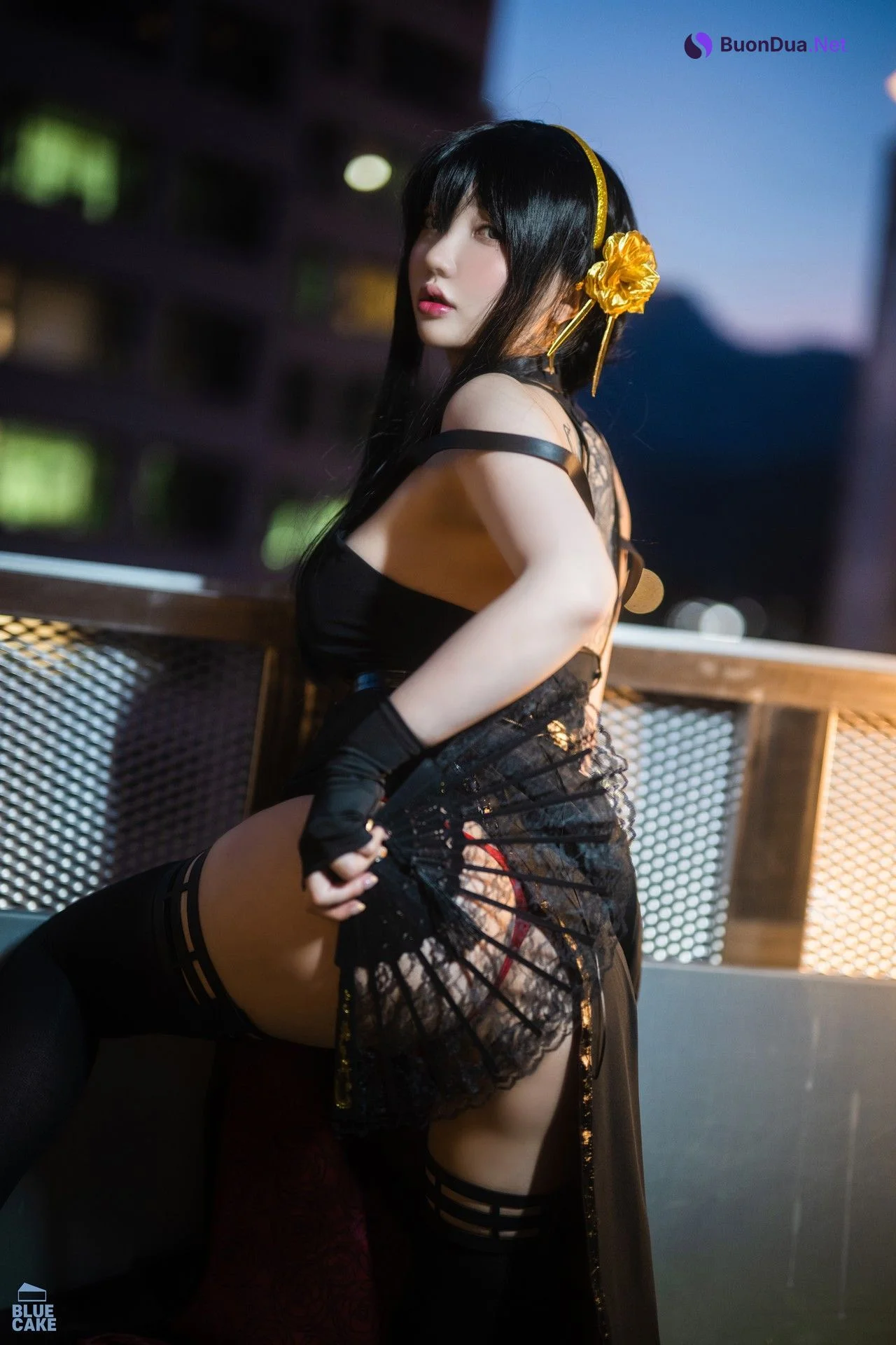Son Yeeun 손예은, [BLUECAKE] Black Rose RED+ Set.01 - 写真 15