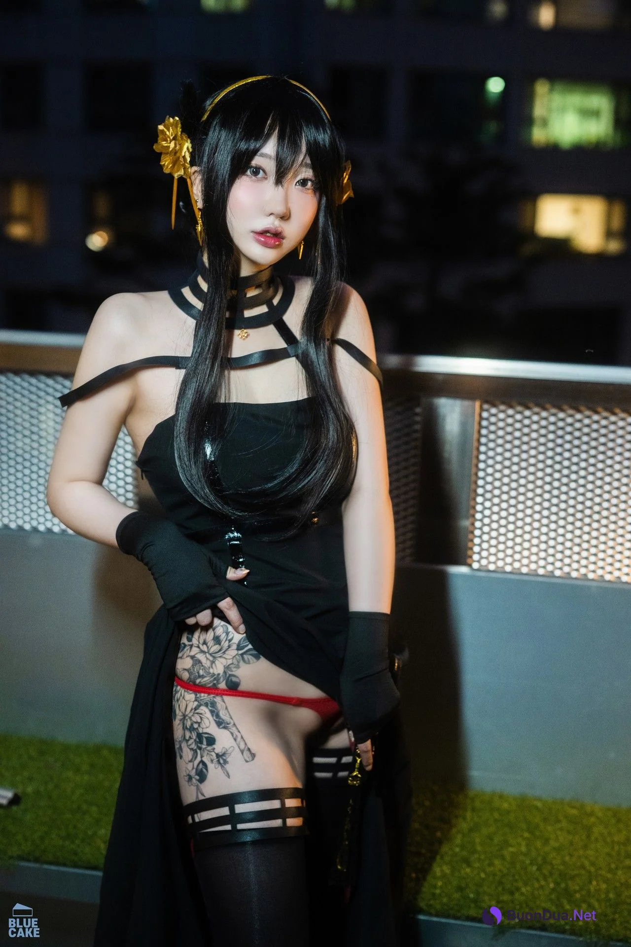 Son Yeeun 손예은, [BLUECAKE] Black Rose RED+ Set.01 - 写真 2