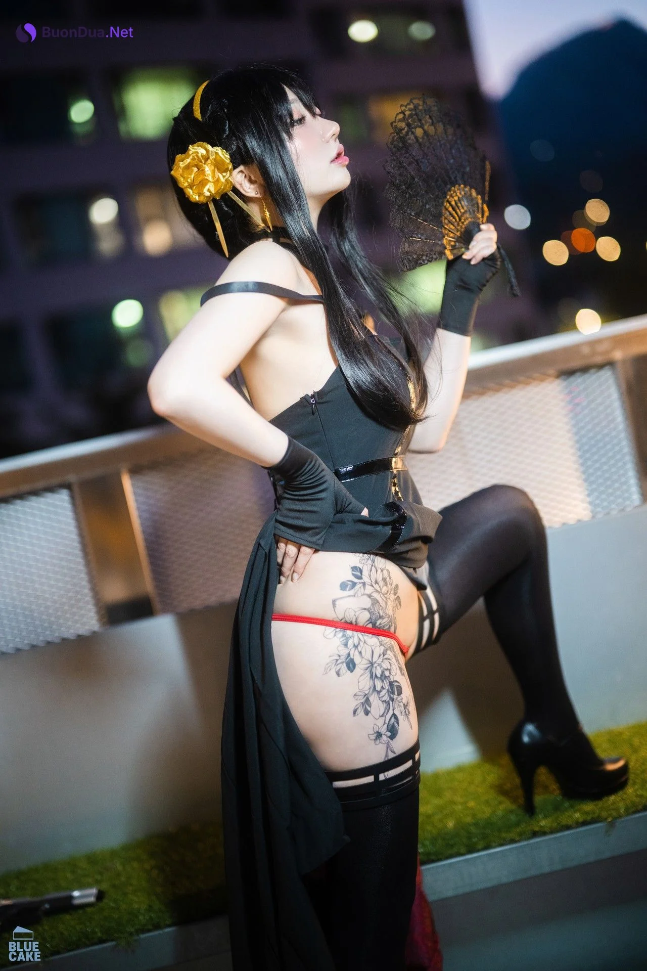 Son Yeeun 손예은, [BLUECAKE] Black Rose RED+ Set.01 - 写真 6
