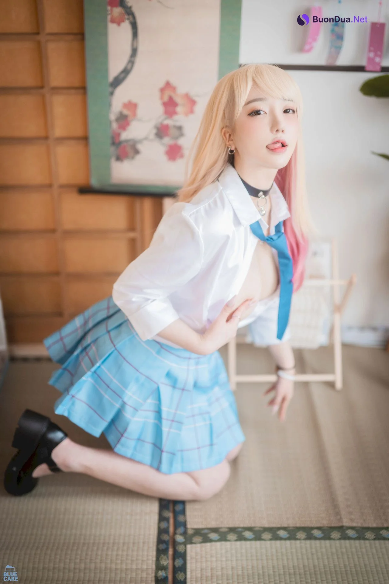 Son Yeeun 손예은, [BLUECAKE] Marin Kitagawa White Ver. Set.01 - Photo 17