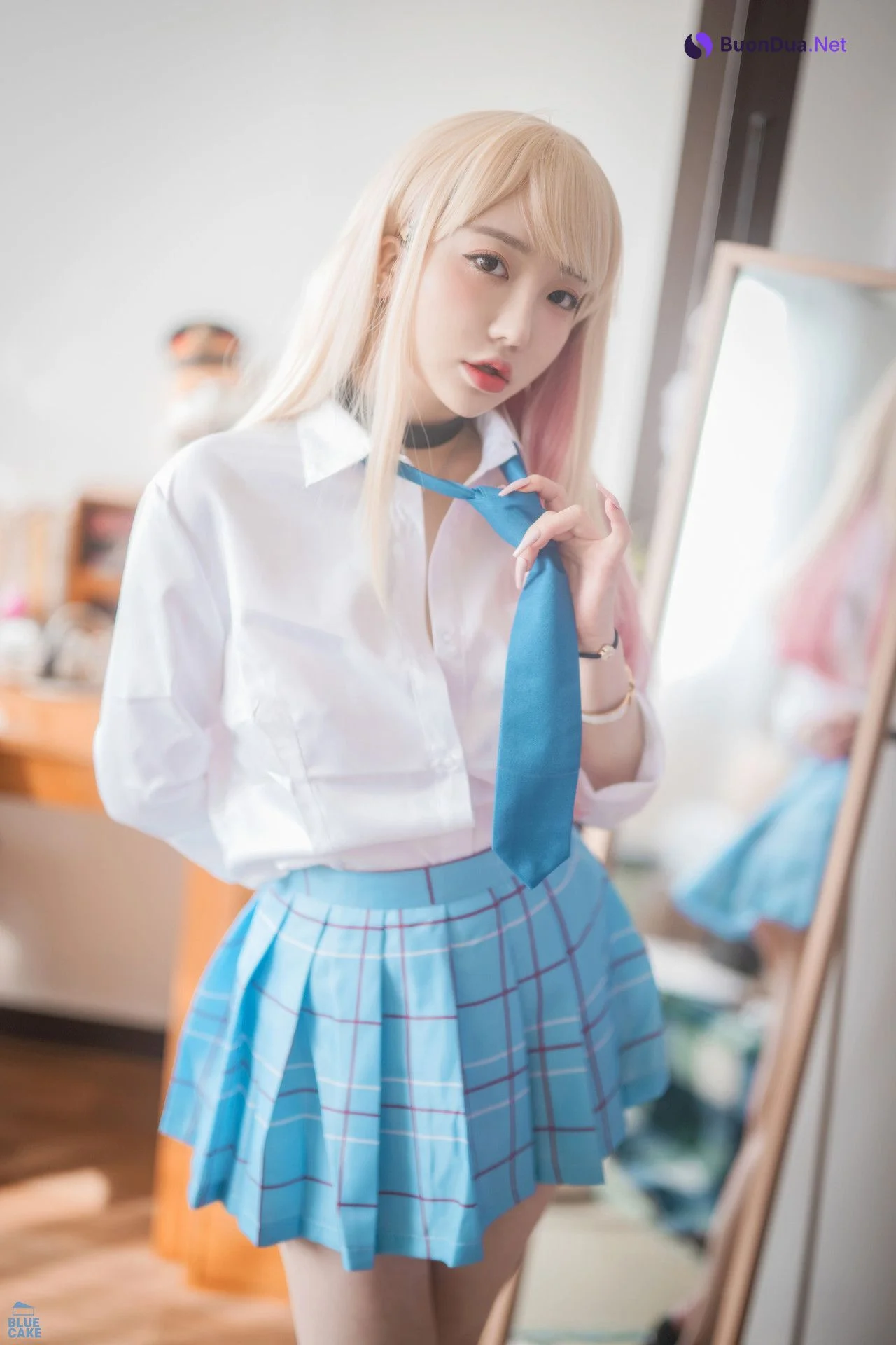 Son Yeeun 손예은, [BLUECAKE] Marin Kitagawa White Ver. Set.01 - Photo 2