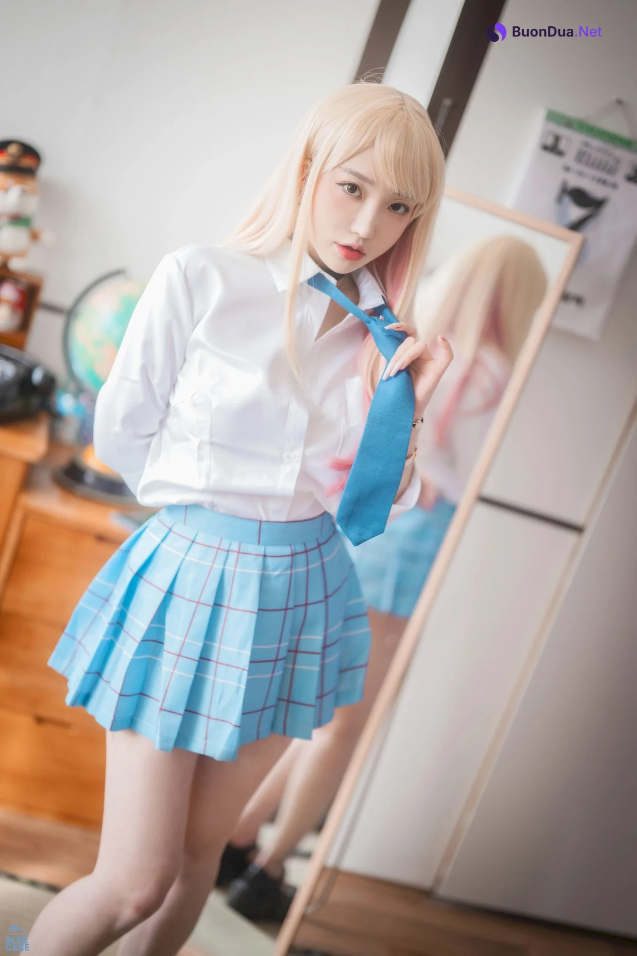 Son Yeeun 손예은, [BLUECAKE] Marin Kitagawa White Ver. Set.01 - Photo 3