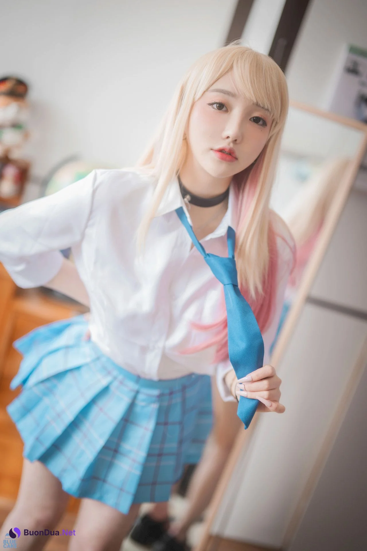 Son Yeeun 손예은, [BLUECAKE] Marin Kitagawa White Ver. Set.01 - Photo 4
