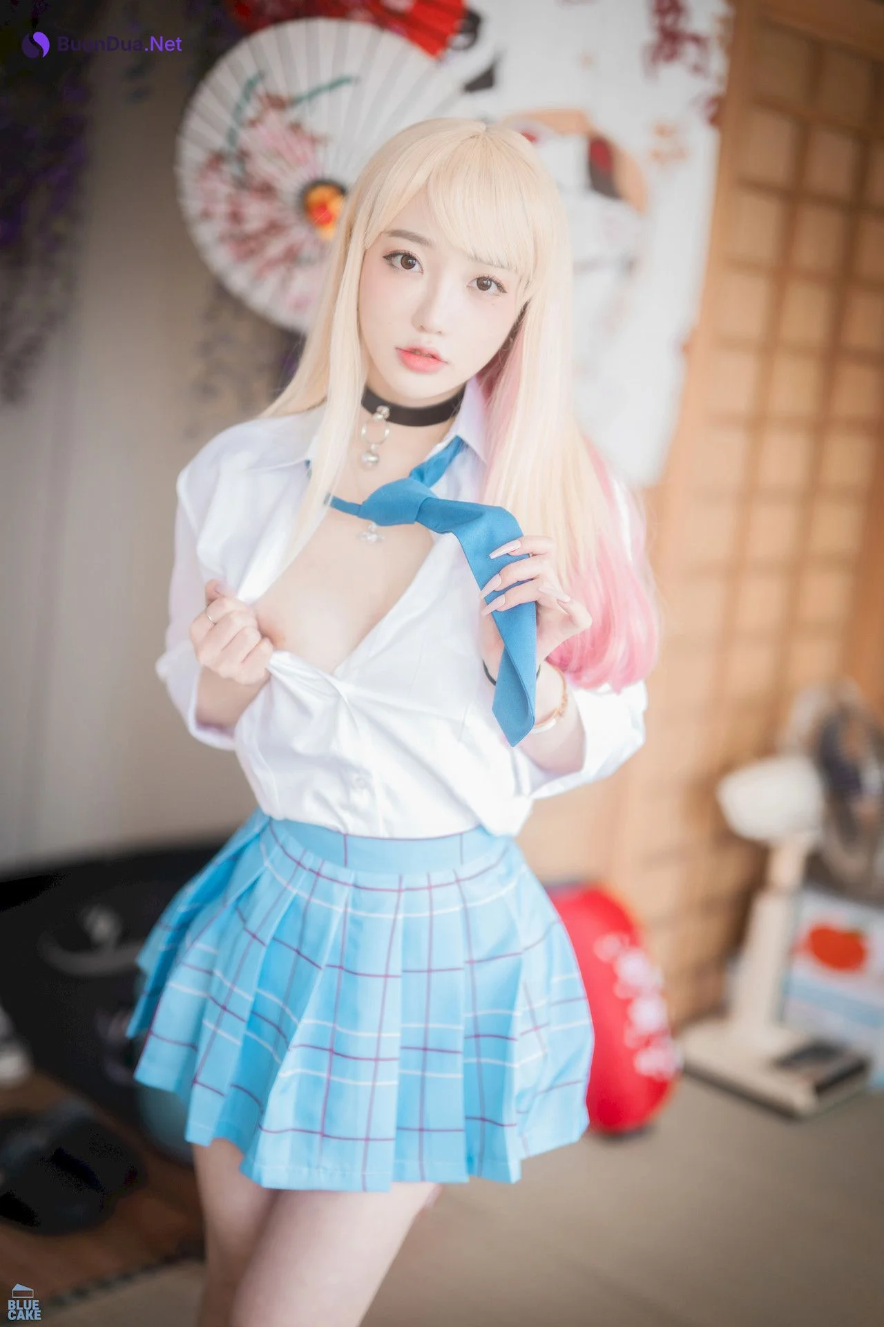 Son Yeeun 손예은, [BLUECAKE] Marin Kitagawa White Ver. Set.01 - Photo 5