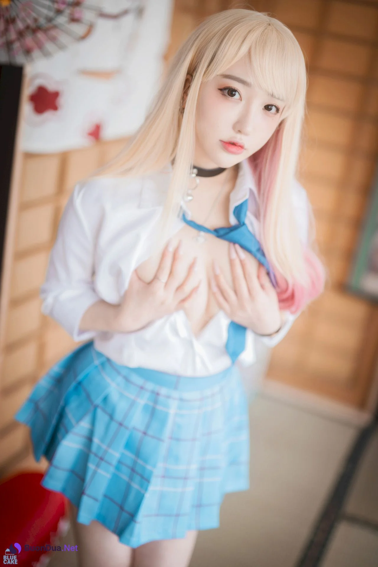 Son Yeeun 손예은, [BLUECAKE] Marin Kitagawa White Ver. Set.01 - Photo 9