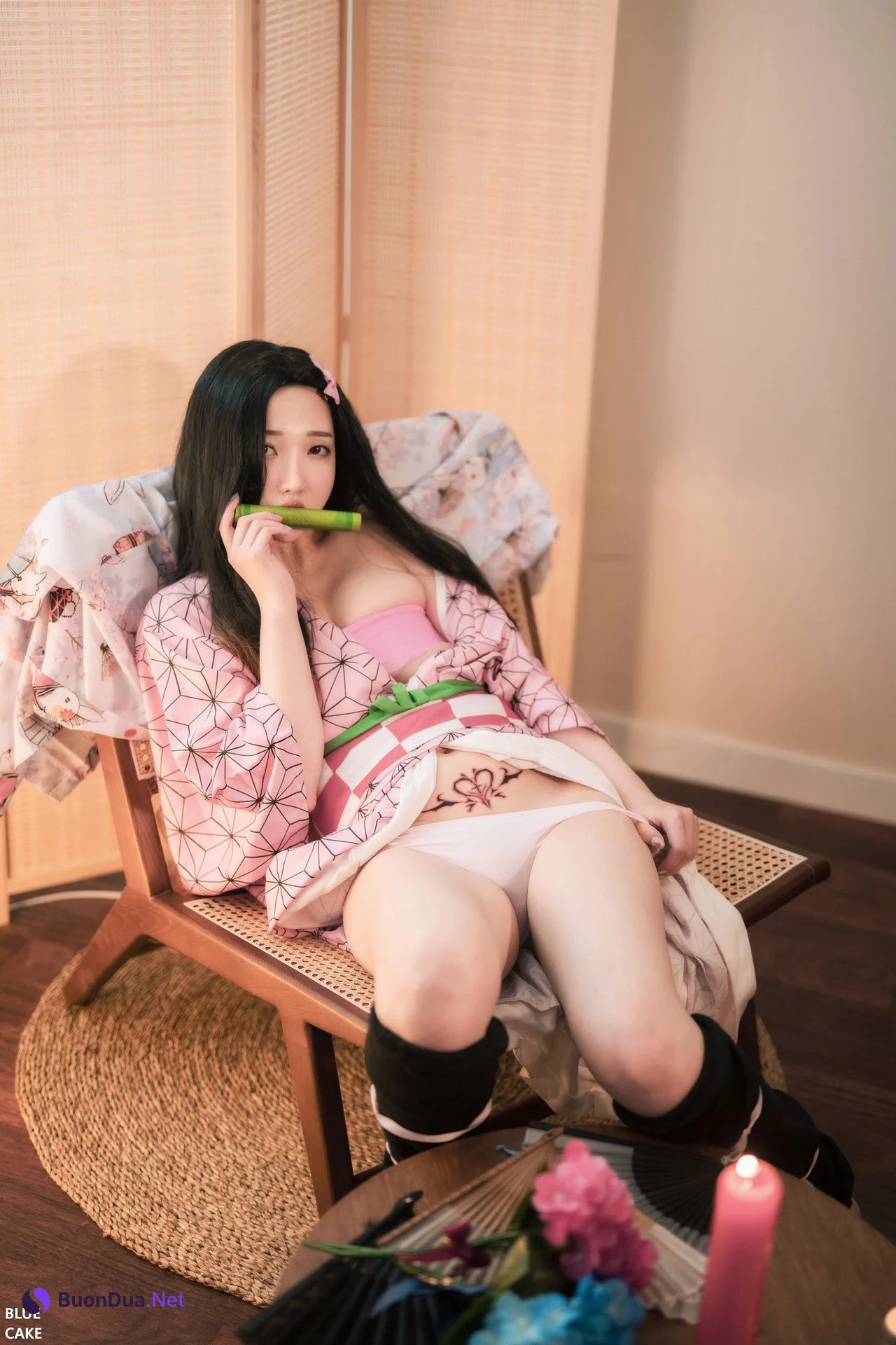Son Yeeun 손예은, BLUECAKE ‘Pink Oni’ Set.01 - Photo 7