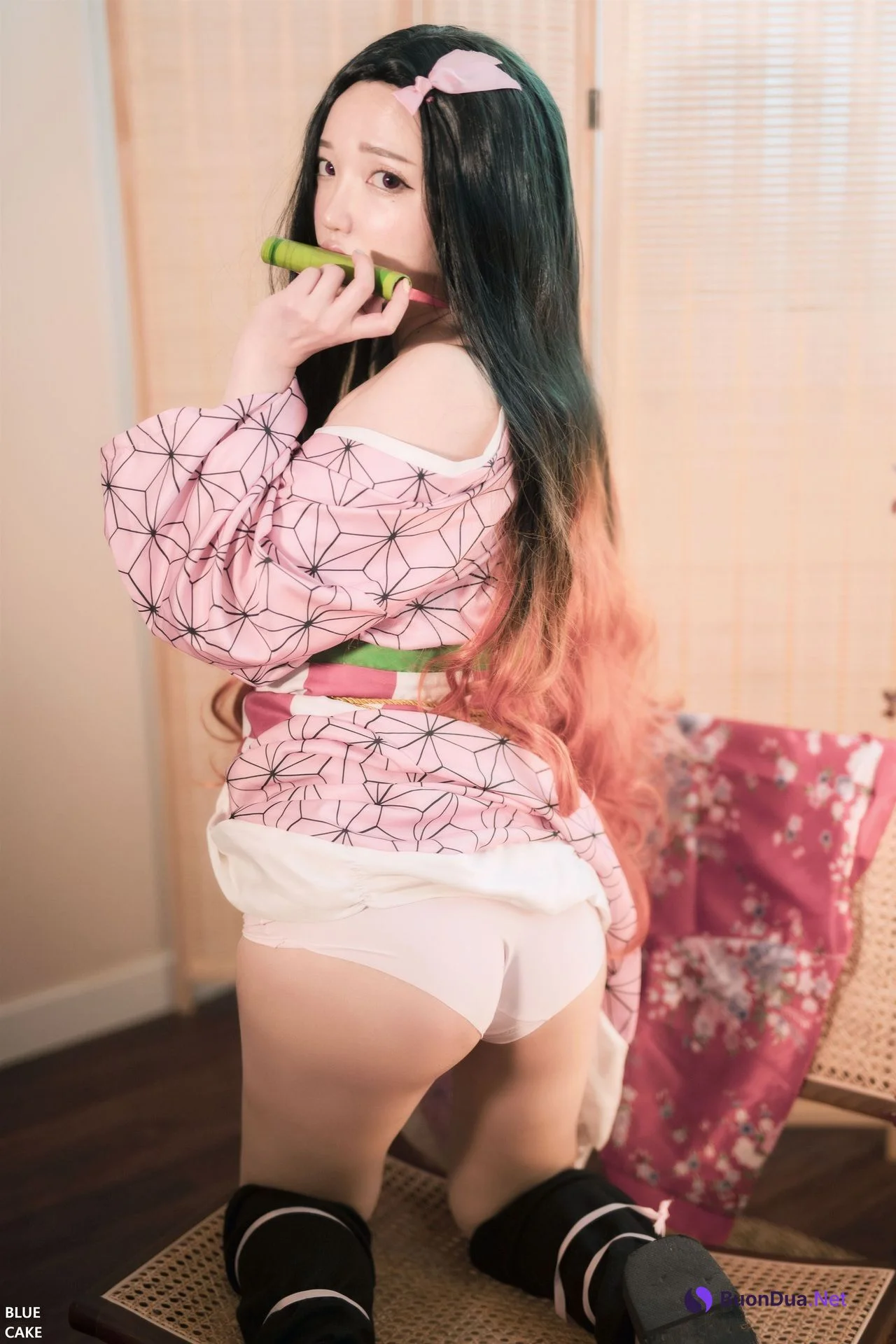 Son Yeeun 손예은, [BLUECAKE] Pink Oni Set.01 - Photo 13