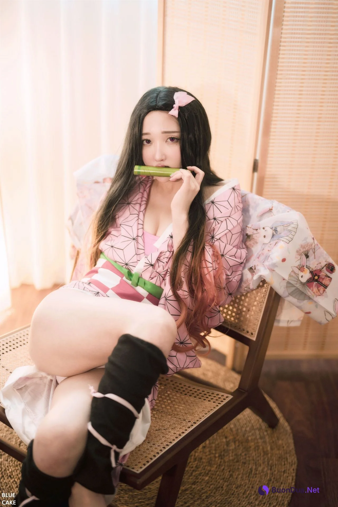 Son Yeeun 손예은, [BLUECAKE] Pink Oni Set.01 - Photo 7