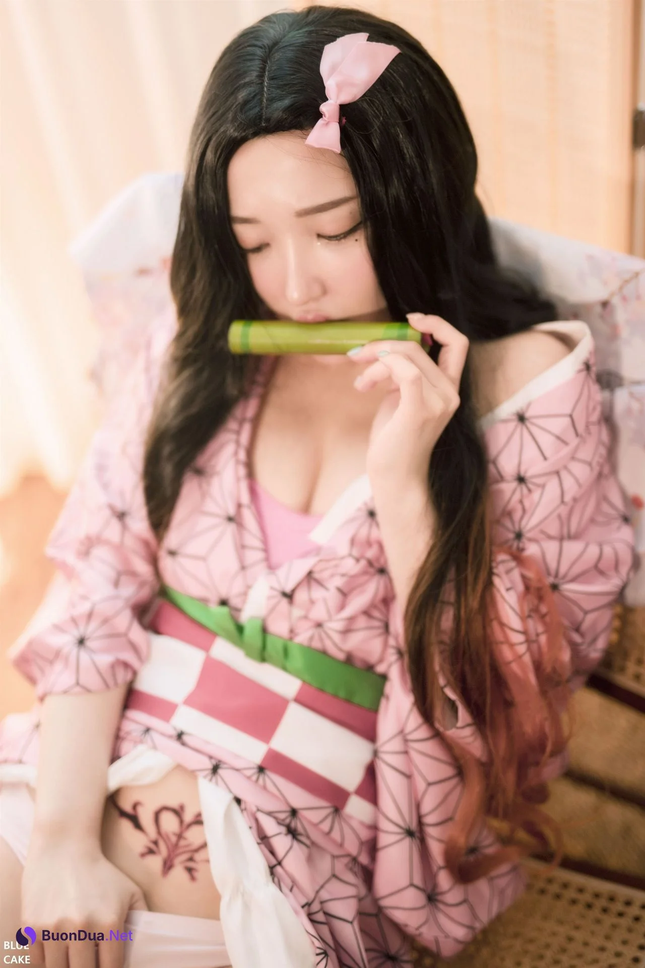 Son Yeeun 손예은, [BLUECAKE] Pink Oni Set.01 - Photo 8