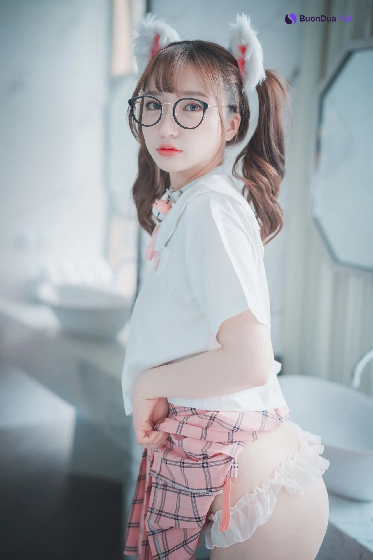 Son Yeeun 손예은, [DJAWA] Cute Pink Set.02 - Photo 4