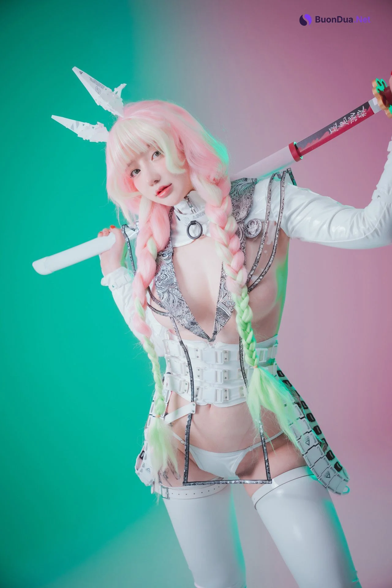 Son Yeeun 손예은, [DJAWA] Cyber Hunter Mitsuri Set.01 - Photo 10