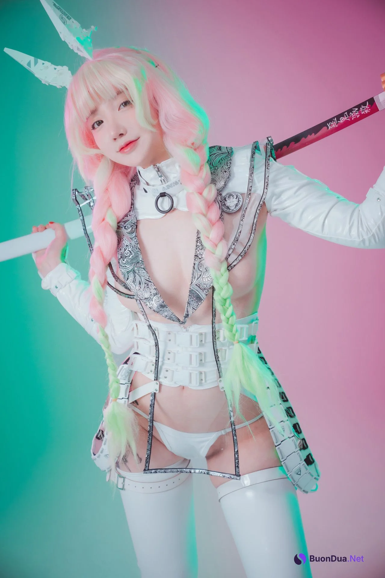 Son Yeeun 손예은, [DJAWA] Cyber Hunter Mitsuri Set.01 - Photo 11