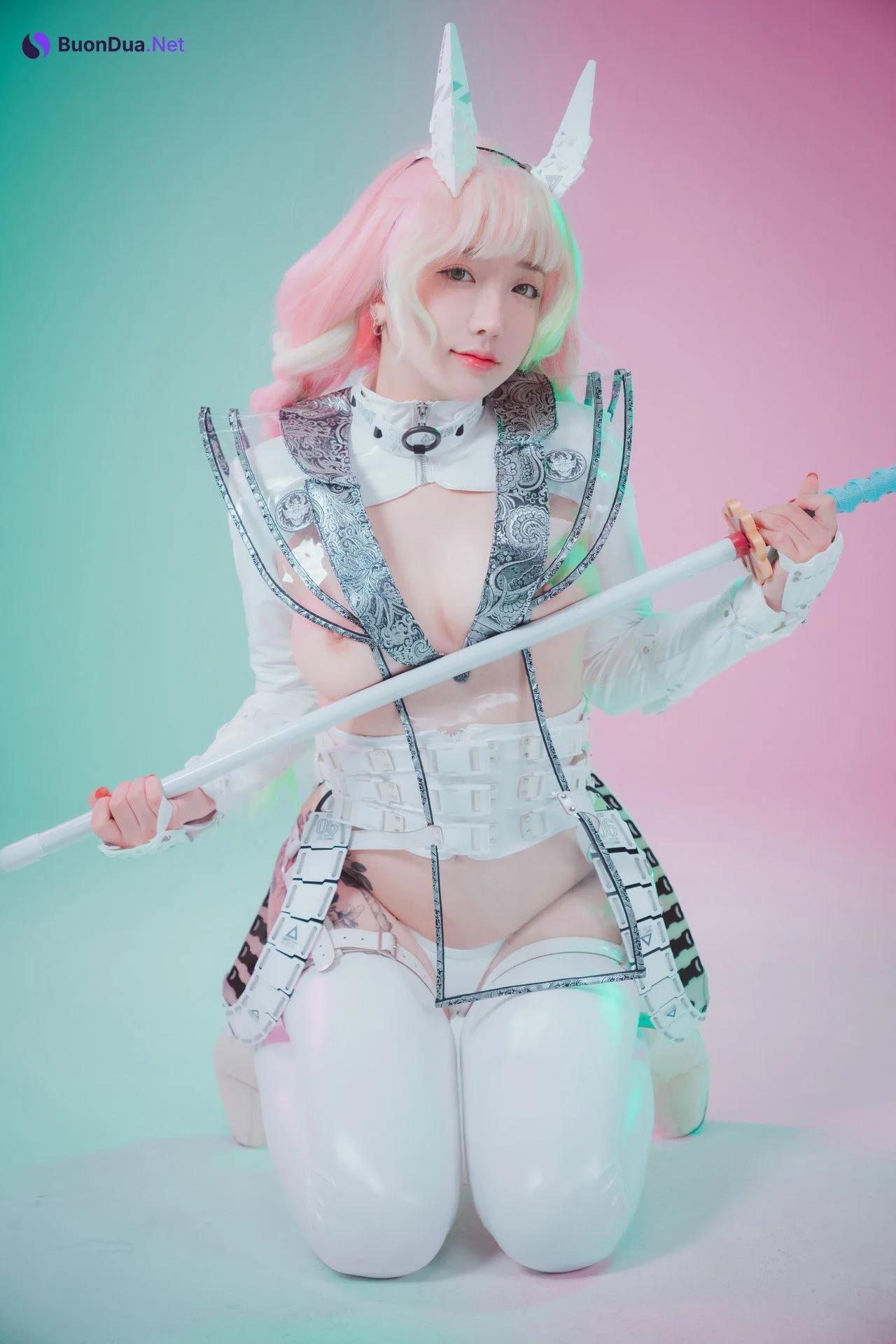 Son Yeeun 손예은, [DJAWA] Cyber Hunter Mitsuri Set.01 - Photo 14
