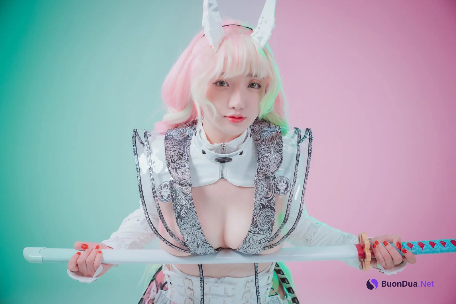 Son Yeeun 손예은, [DJAWA] Cyber Hunter Mitsuri Set.01 - Photo 15