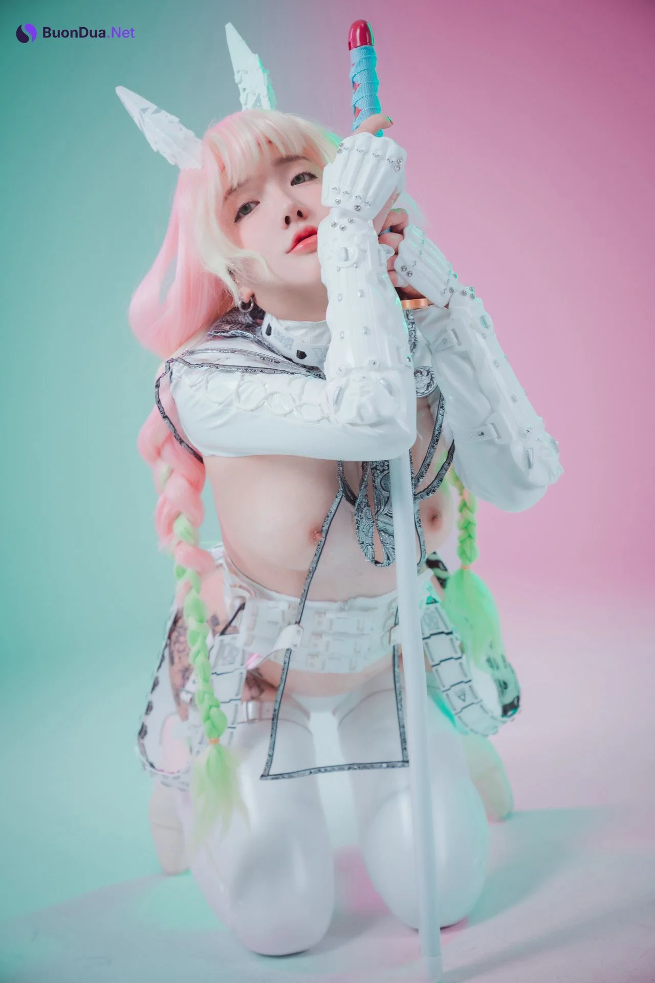 Son Yeeun 손예은, [DJAWA] Cyber Hunter Mitsuri Set.01 - Photo 16