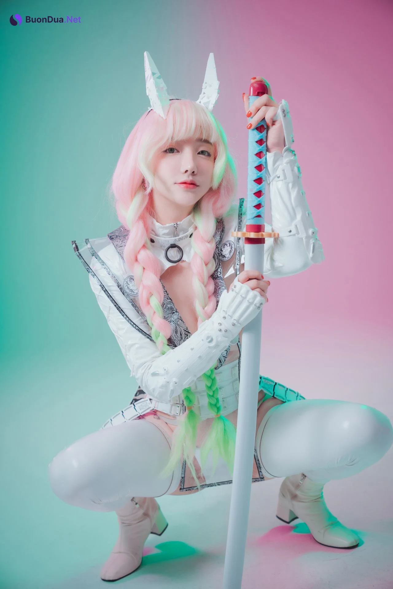 Son Yeeun 손예은, [DJAWA] Cyber Hunter Mitsuri Set.01 - Photo 17