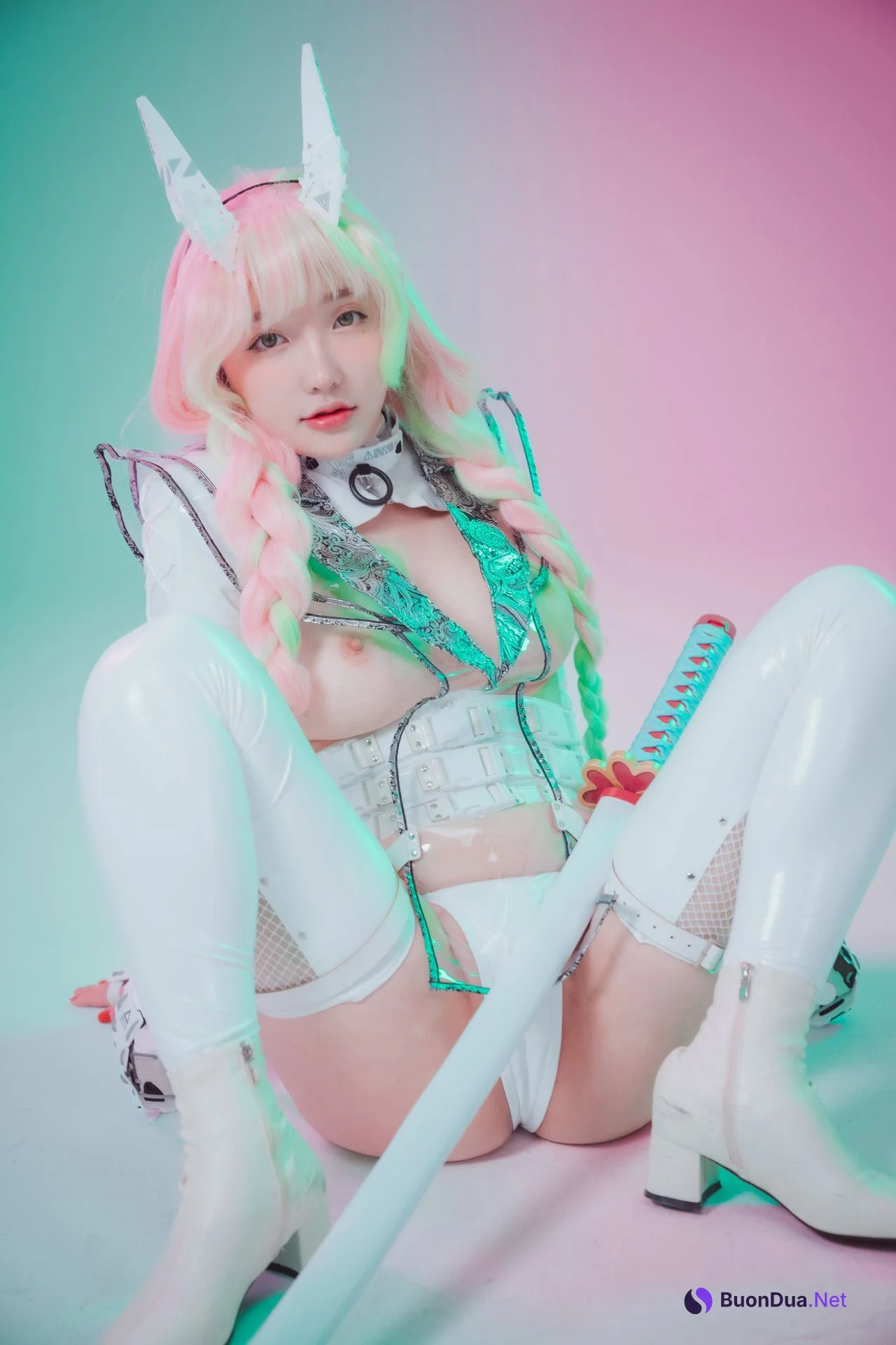 Son Yeeun 손예은, [DJAWA] Cyber Hunter Mitsuri Set.01 - Photo 20