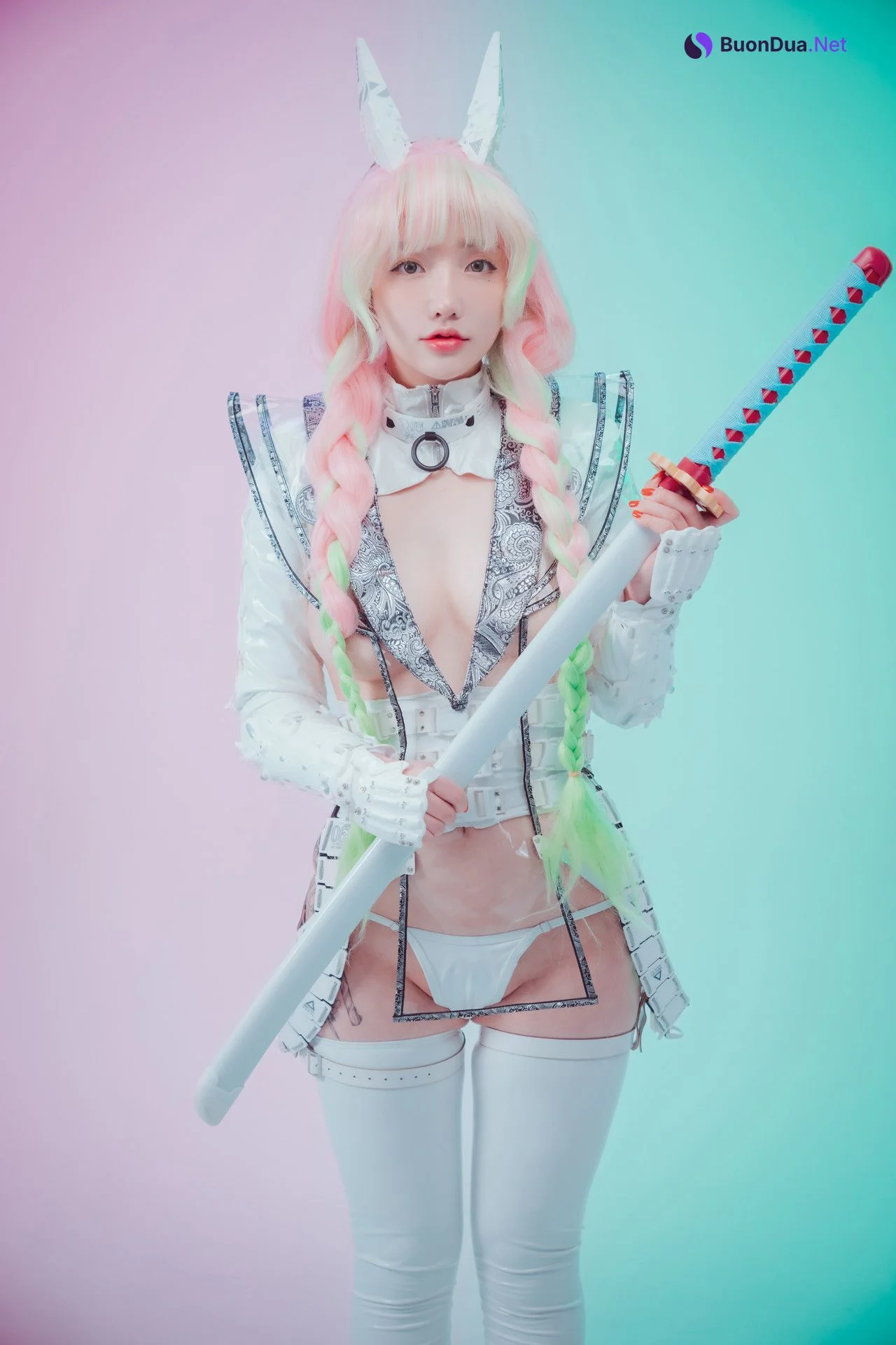 Son Yeeun 손예은, [DJAWA] Cyber Hunter Mitsuri Set.01 - Photo 3