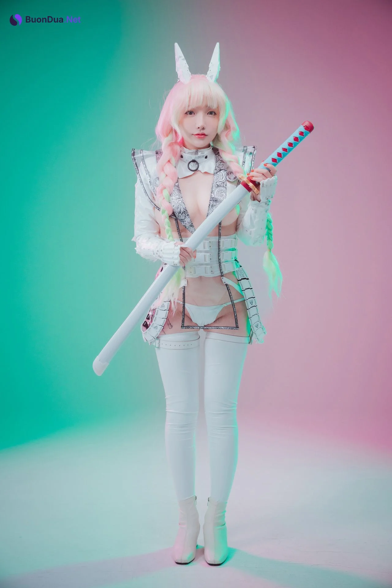 Son Yeeun 손예은, [DJAWA] Cyber Hunter Mitsuri Set.01 - Photo 4
