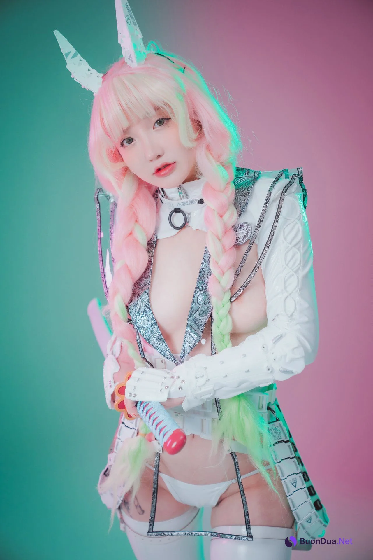 Son Yeeun 손예은, [DJAWA] Cyber Hunter Mitsuri Set.01 - Photo 5