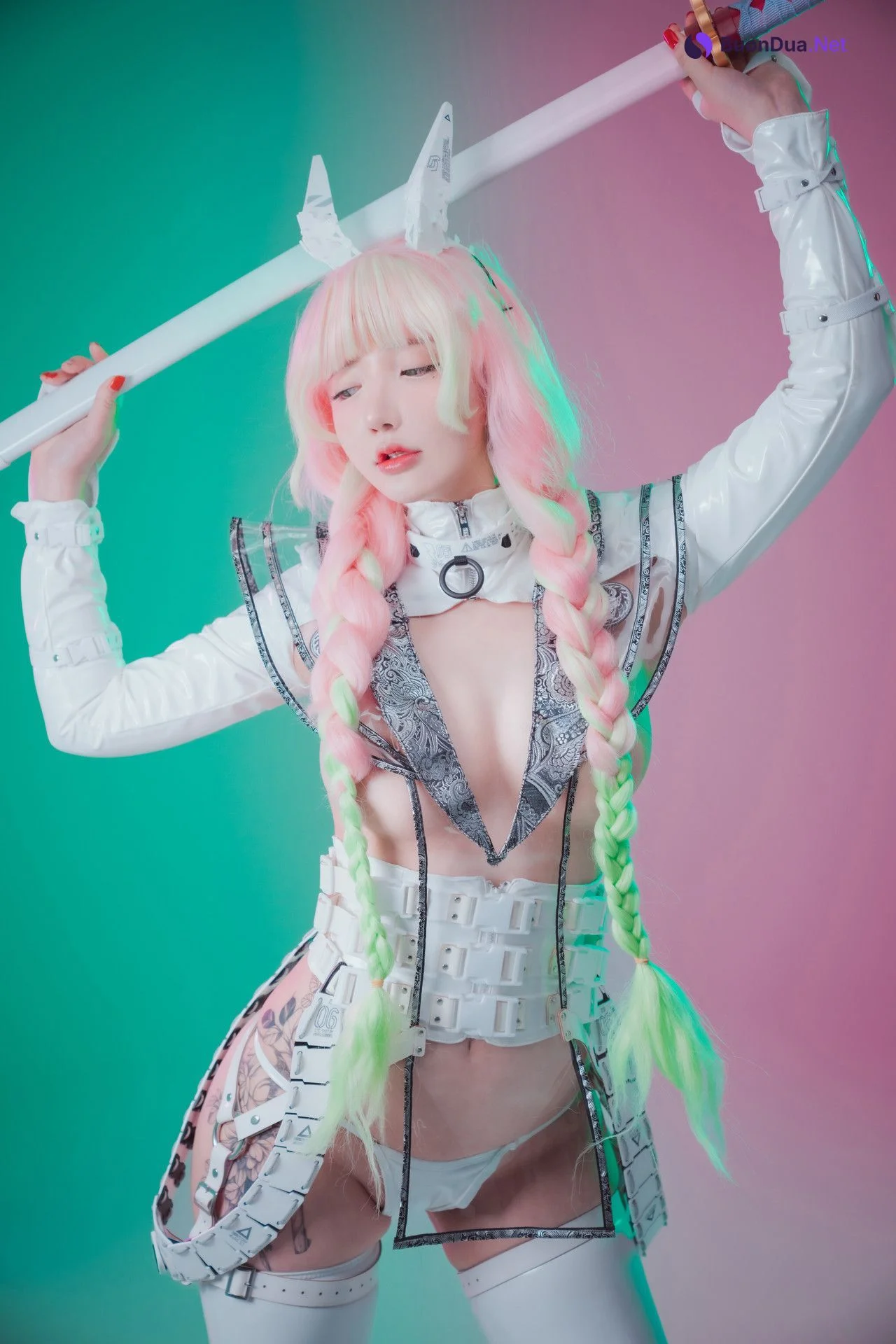 Son Yeeun 손예은, [DJAWA] Cyber Hunter Mitsuri Set.01 - Photo 8