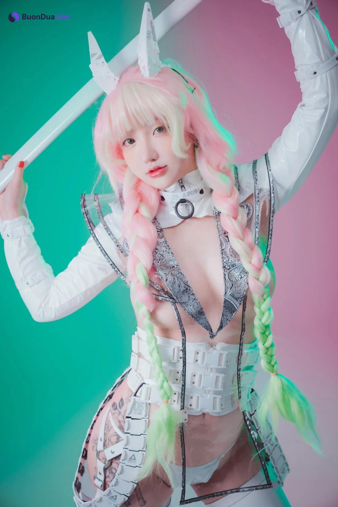 Son Yeeun 손예은, [DJAWA] Cyber Hunter Mitsuri Set.01 - Photo 9