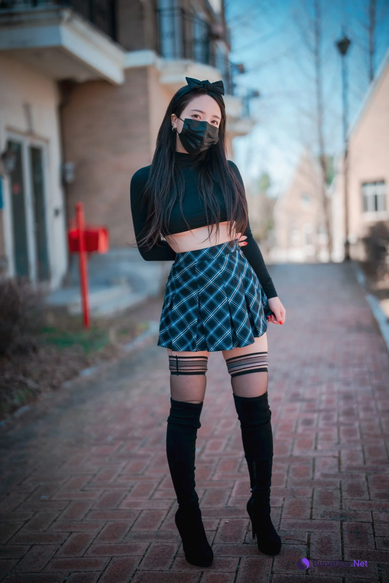 Son Yeeun 손예은, [DJAWA] Early Spring Walk in March Vol.2 (+S.Ver) Set.01 - Photo 11