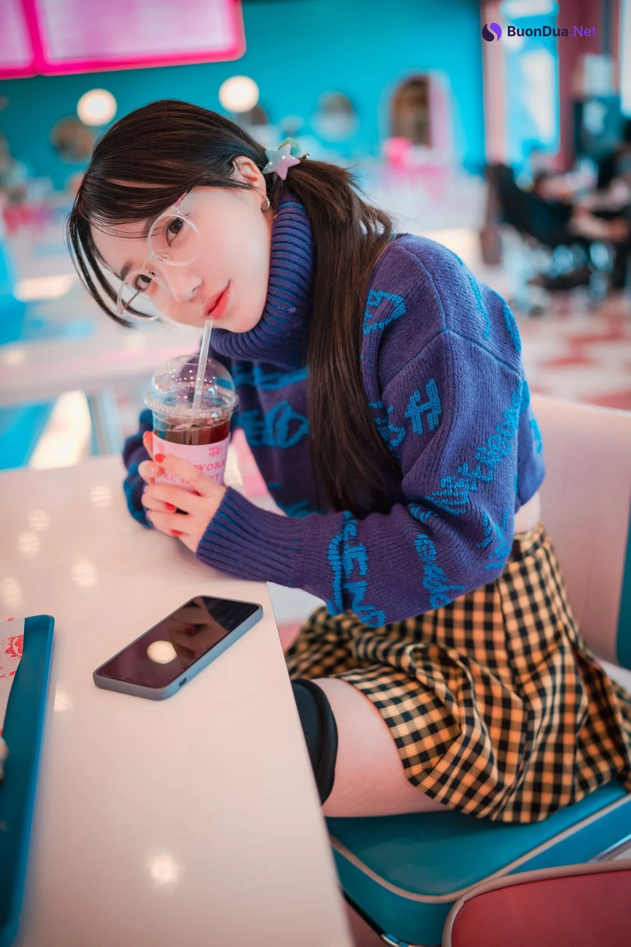 Son Yeeun 손예은, [DJAWA] Early Spring Walk in March Vol.2 (+S.Ver) Set.02 - Photo 12