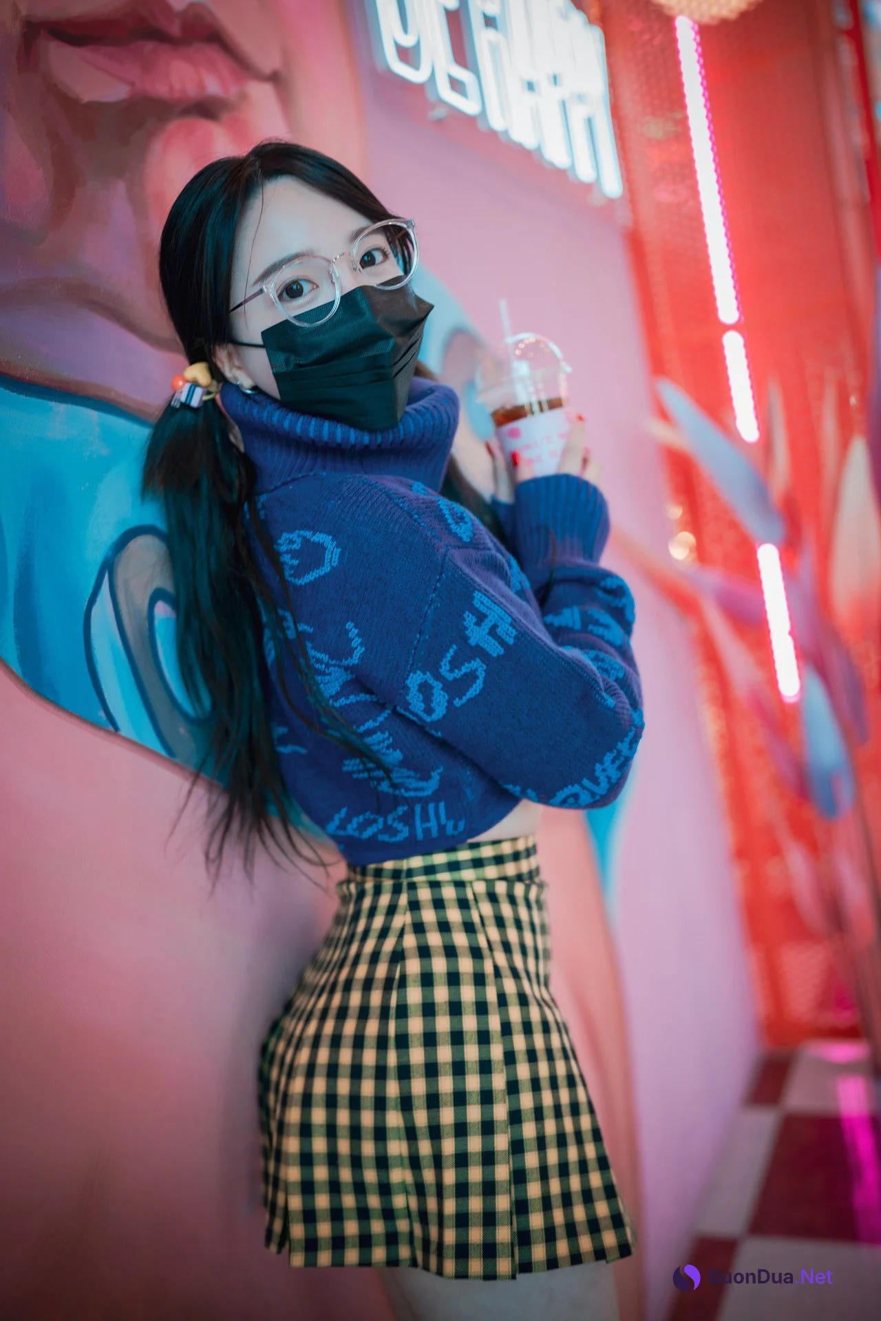 Son Yeeun 손예은, [DJAWA] Early Spring Walk in March Vol.2 (+S.Ver) Set.02 - Photo 17
