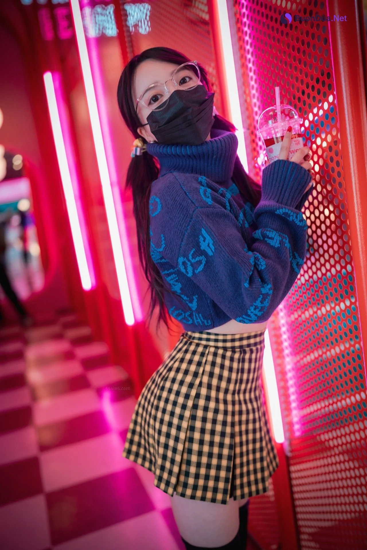 Son Yeeun 손예은, [DJAWA] Early Spring Walk in March Vol.2 (+S.Ver) Set.02 - Photo 19