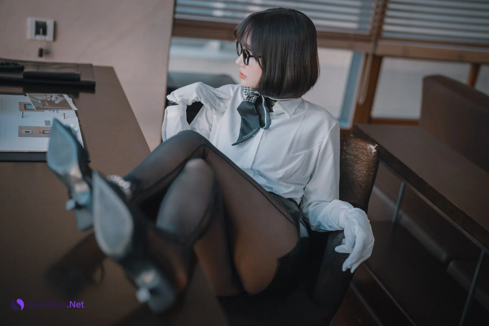 Son Yeeun 손예은, [DJAWA] Naughty Supervisor Set.01 - Photo 3
