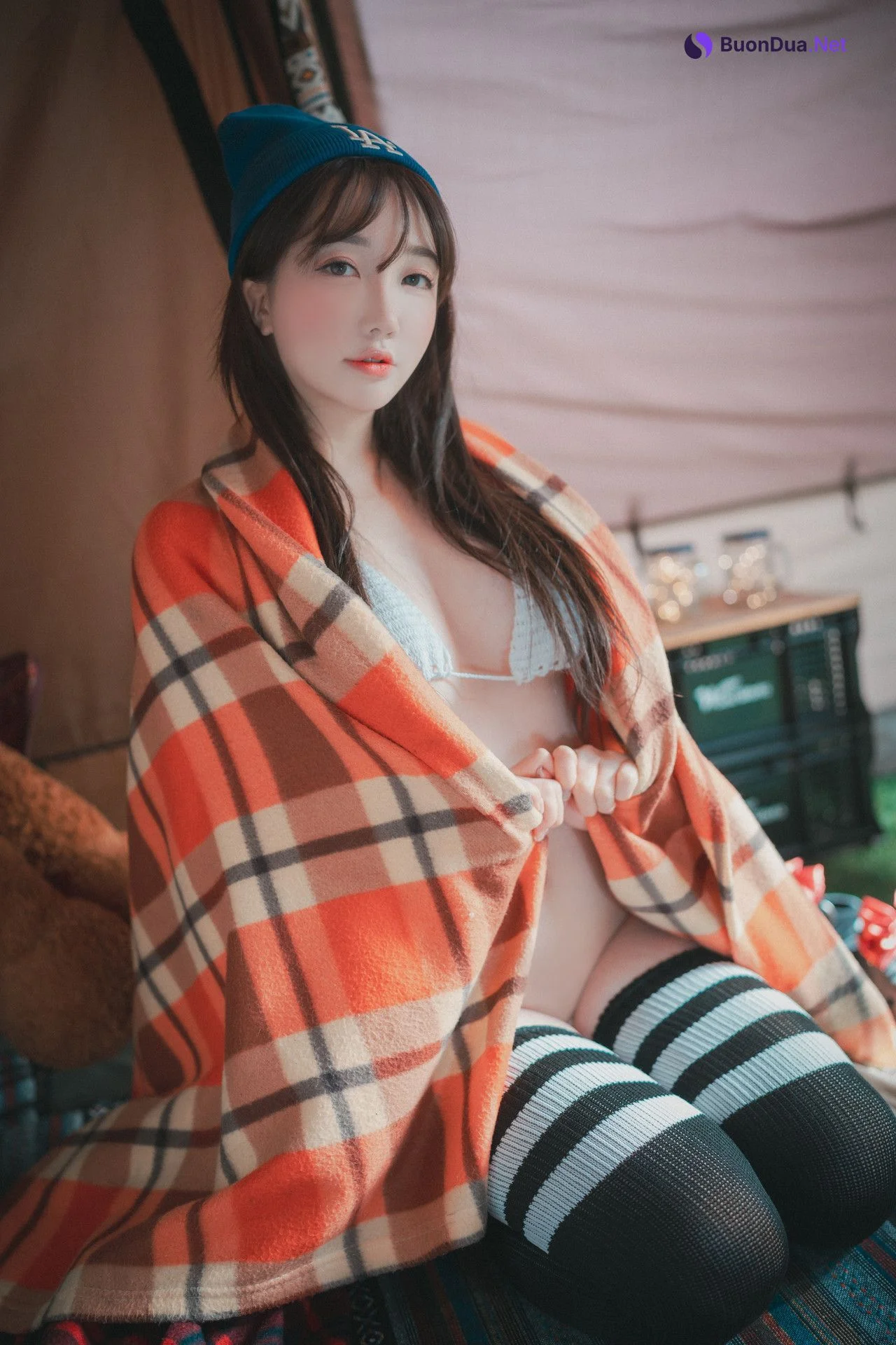 Son Yeeun 손예은, [DJAWA] Romantic Winter Glamping Set.01 - Photo 11