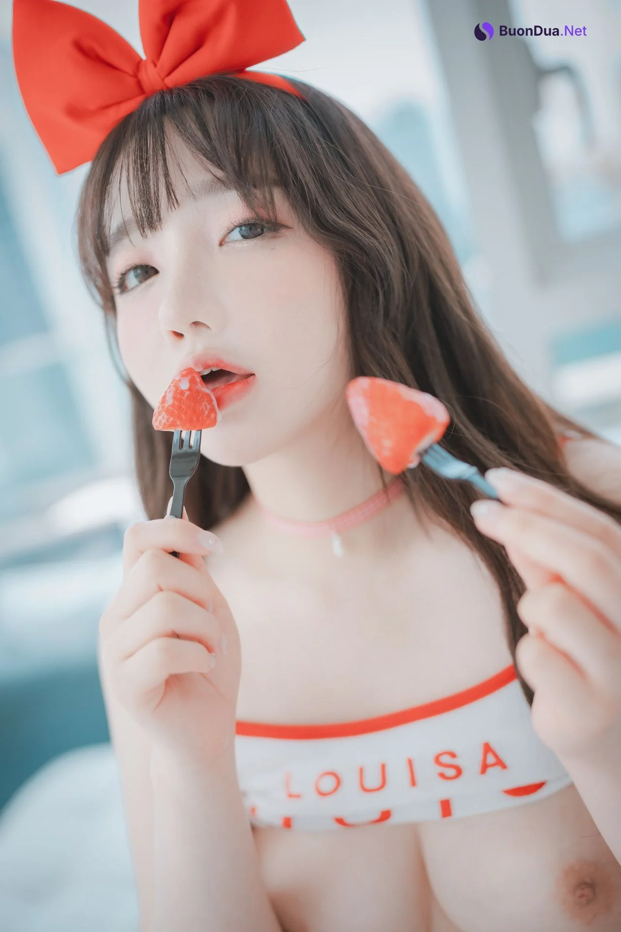 Son Yeeun 손예은, [DJAWA] Strawbeery Girl Set.01 - Photo 13